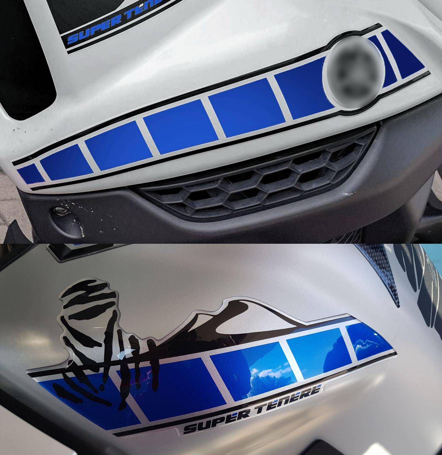 Resin Bike 3D Motorcycle Stickers - Full Kit | Yamaha XT 1200 Z Super Tenere 2010>2020 RB-B77224X7 -   Pyramid Motorcycle Accessories