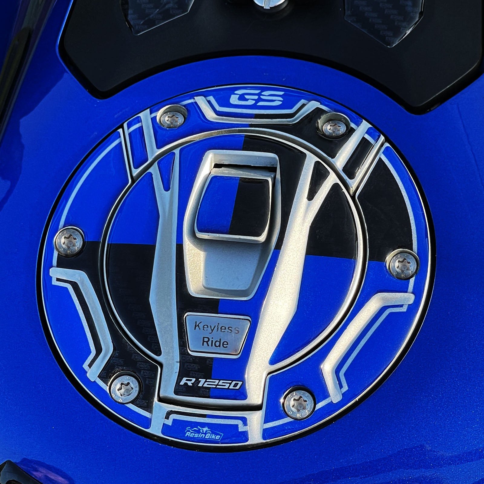Resin Bike 3D Motorcycle Stickers - Fuel Cap | BMW R 1250 GS Adventure 2021>2024 -   Pyramid Motorcycle Accessories