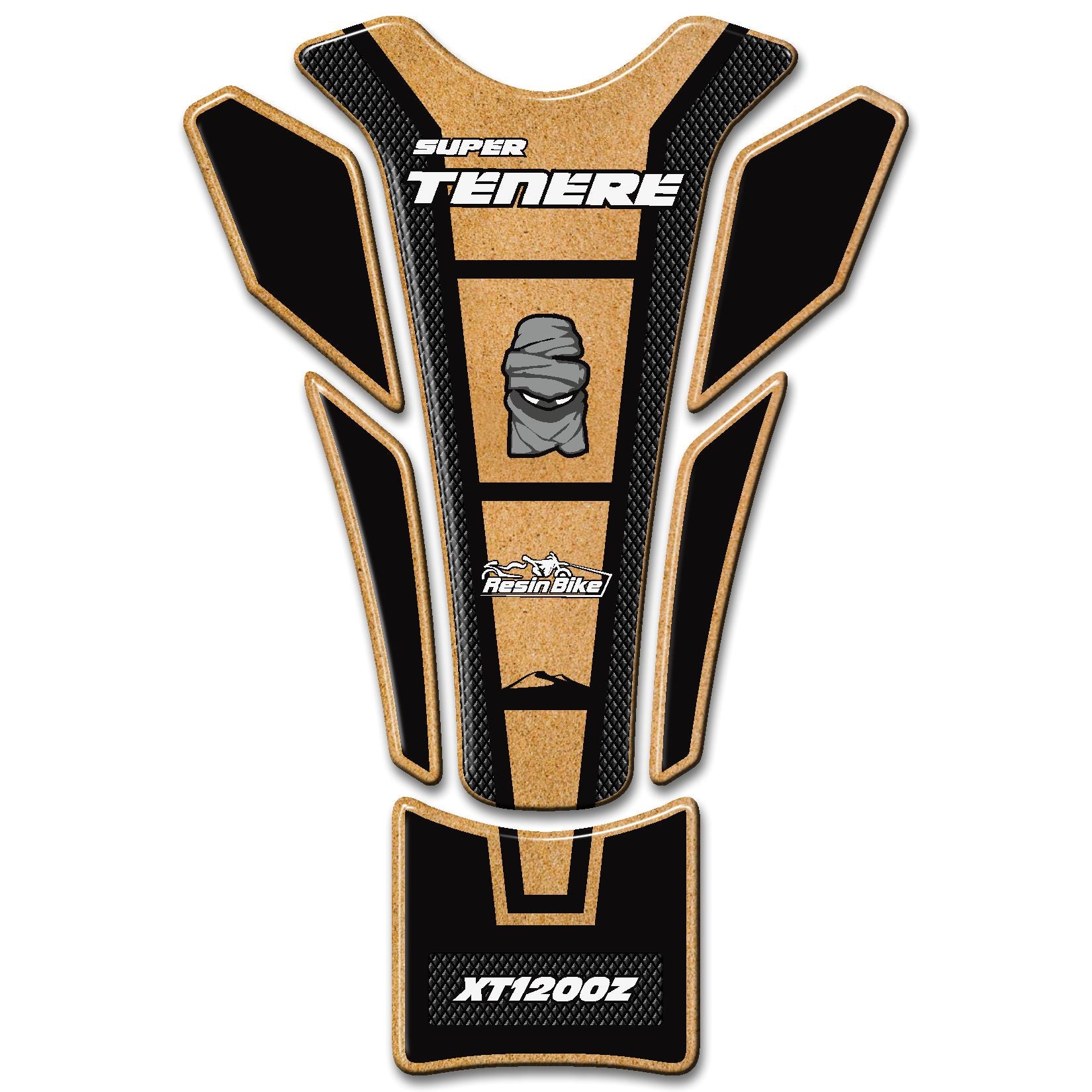 Resin Bike 3D Motorcycle Stickers - Tank Pad | Yamaha XT 1200 Z Super Tenere 2010>2020 RB-B7330X27 -   Pyramid Motorcycle Accessories