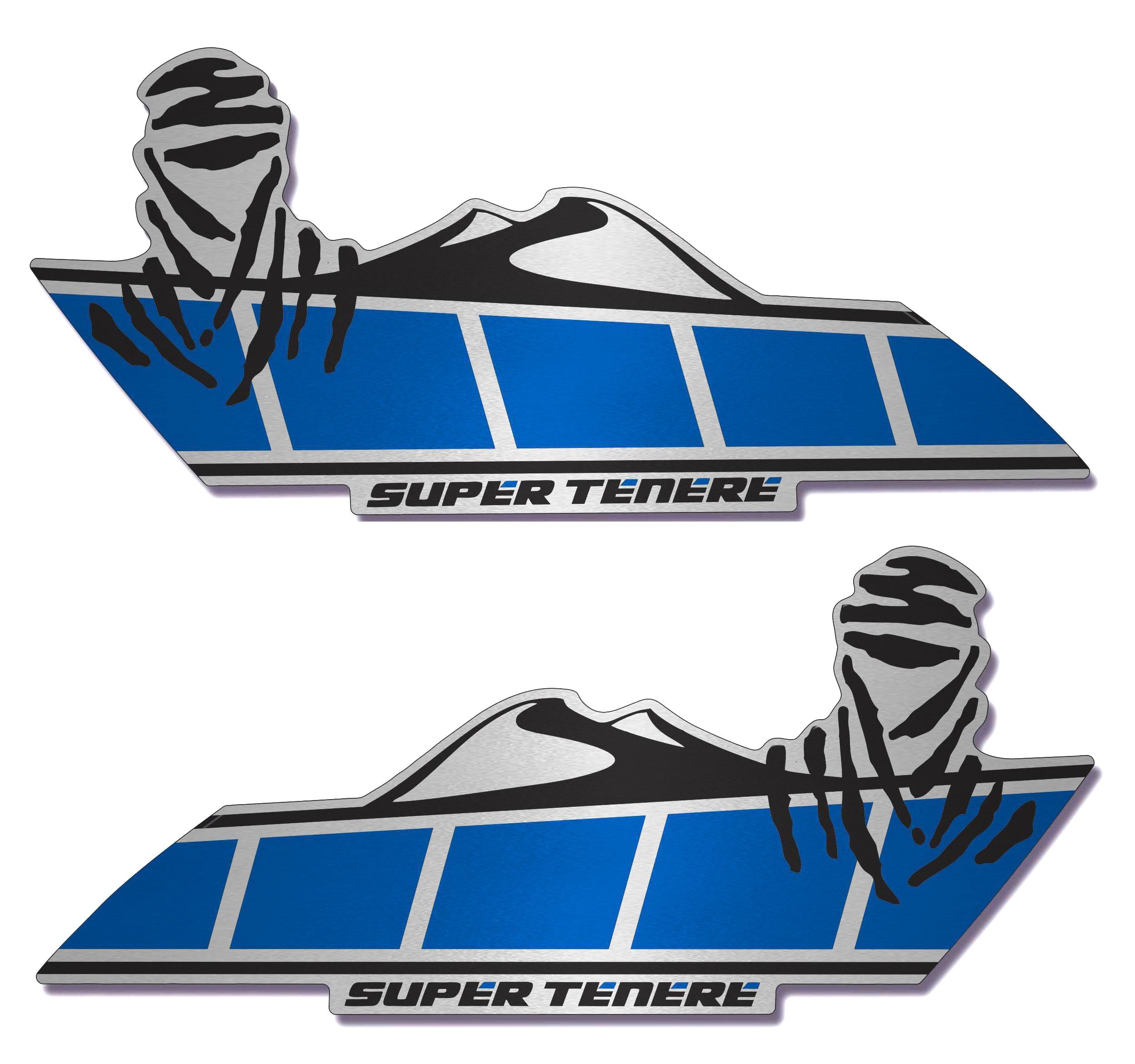 Resin Bike 3D Motorcycle Stickers - Super Tenere | Yamaha XT 1200 Z Super Tenere 2010>2020 RB-B24K9304 -   Pyramid Motorcycle Accessories