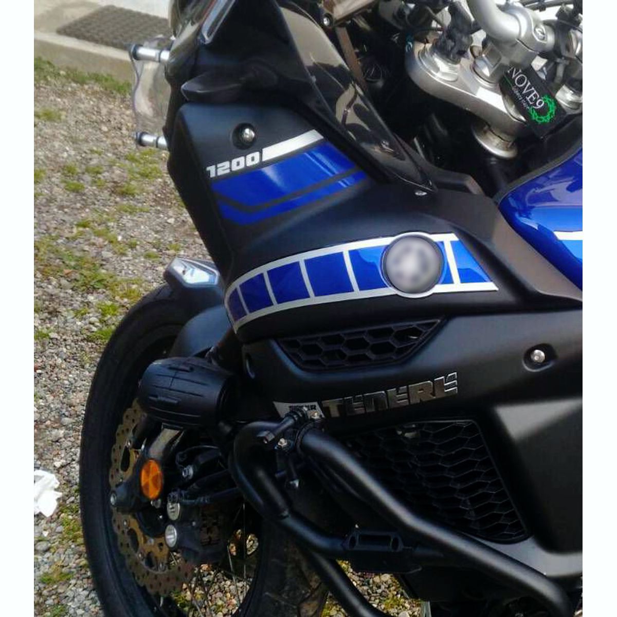 Resin Bike 3D Motorcycle Stickers - Tank Sides | Yamaha XT 1200 Z Super Tenere 2010>2020 RB-B62V3807 -   Pyramid Motorcycle Accessories