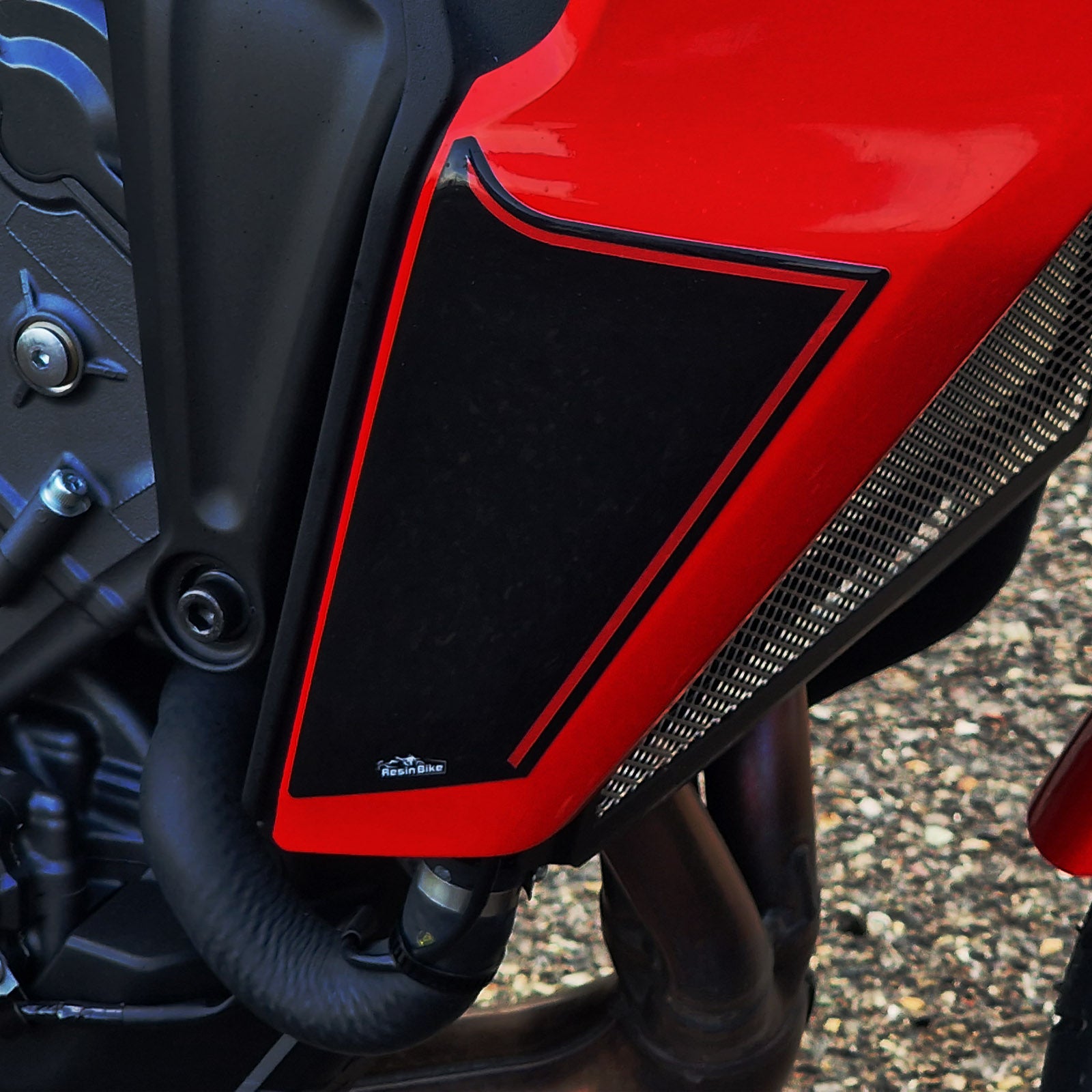 Resin Bike 3D Motorcycle Stickers - Tank Sides | Yamaha Tracer 9 / 9 GT / 9 GT+ 2021>2024 RB-1000489800008 -   Pyramid Motorcycle Accessories