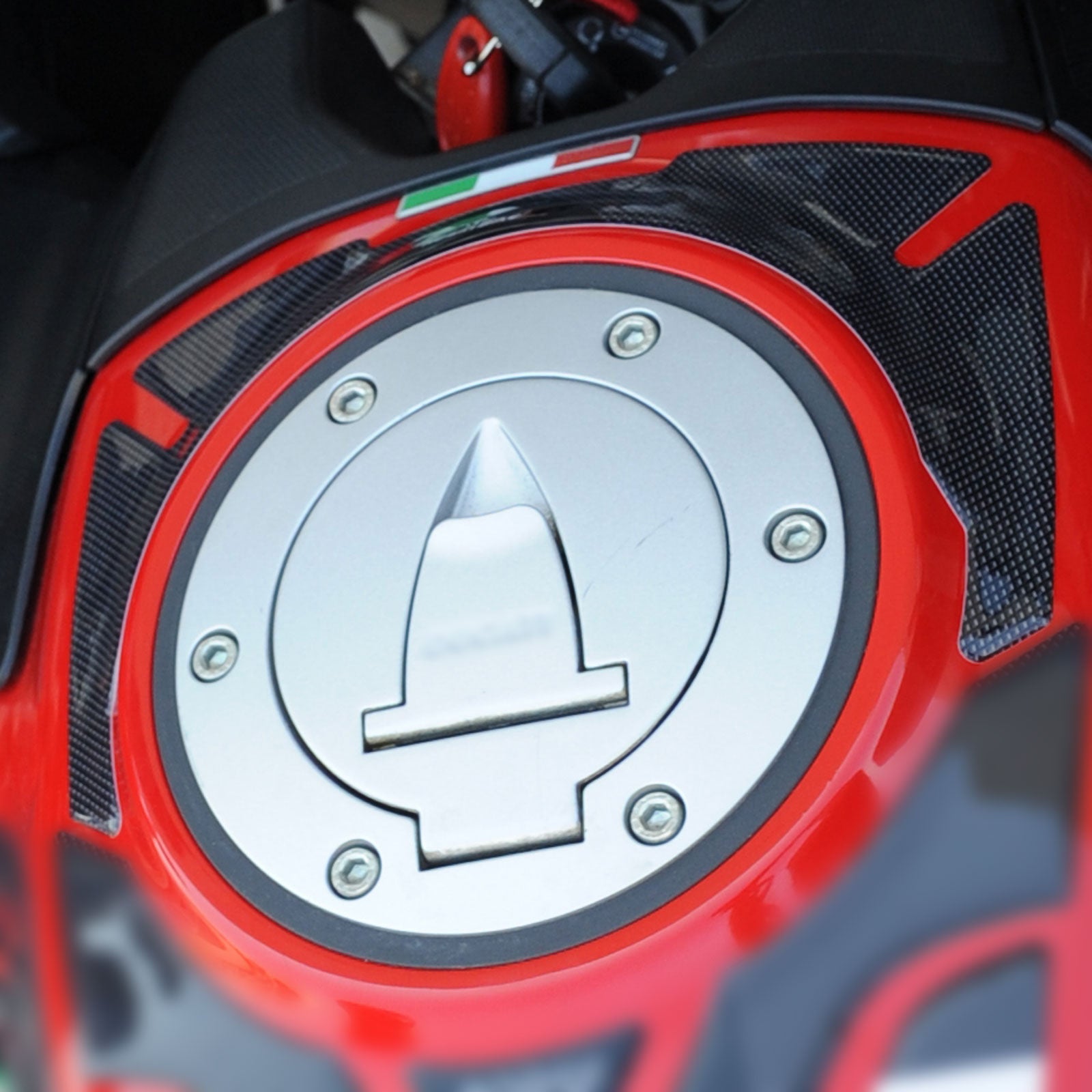 Resin Bike 3D Motorcycle Stickers - Fuel Cap | Ducati Multistrada 950/950 S 2018>2020 -   Pyramid Motorcycle Accessories