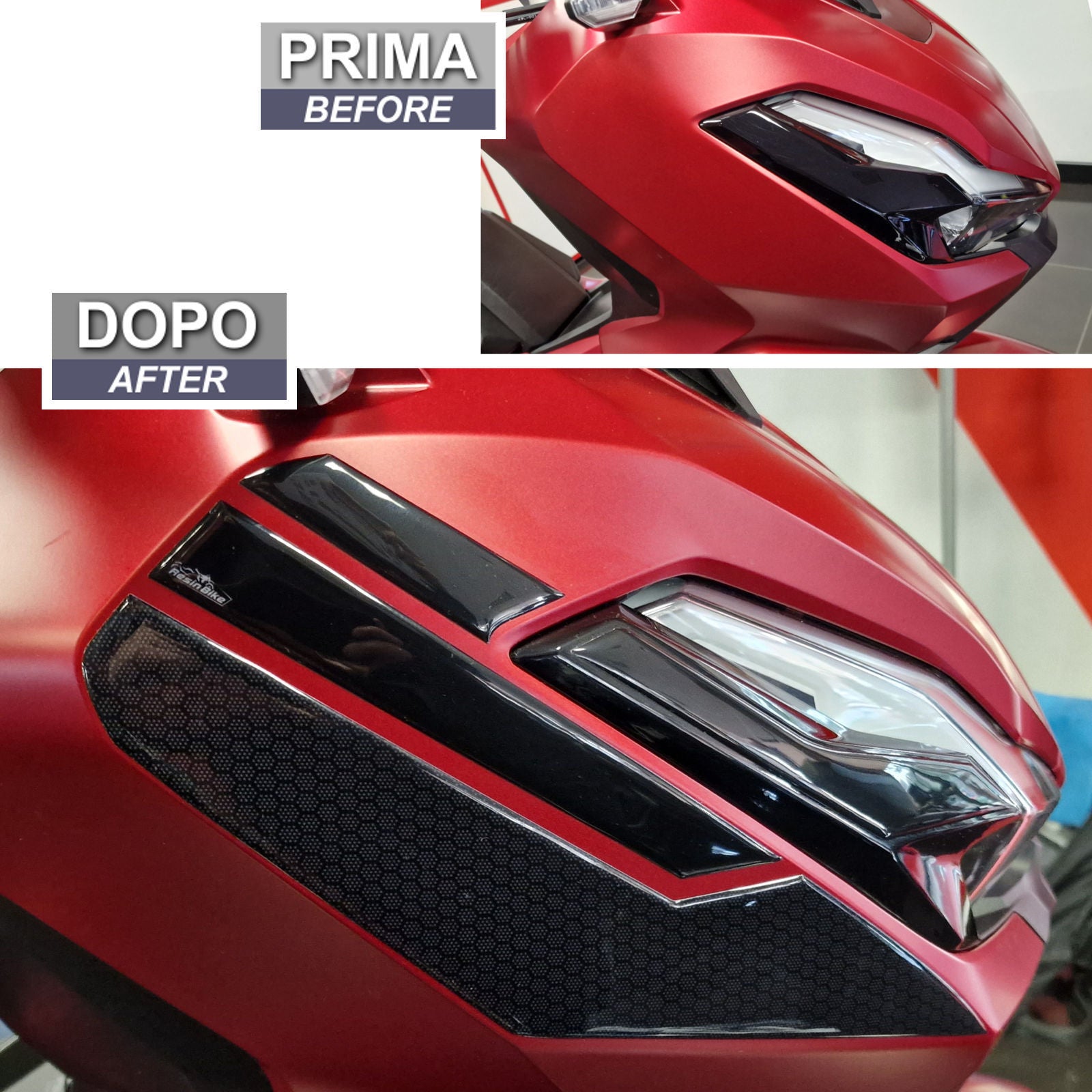 Resin Bike 3D Motorcycle Stickers - Side Panels | Honda ADV 350 2022>2026 -   Pyramid Motorcycle Accessories