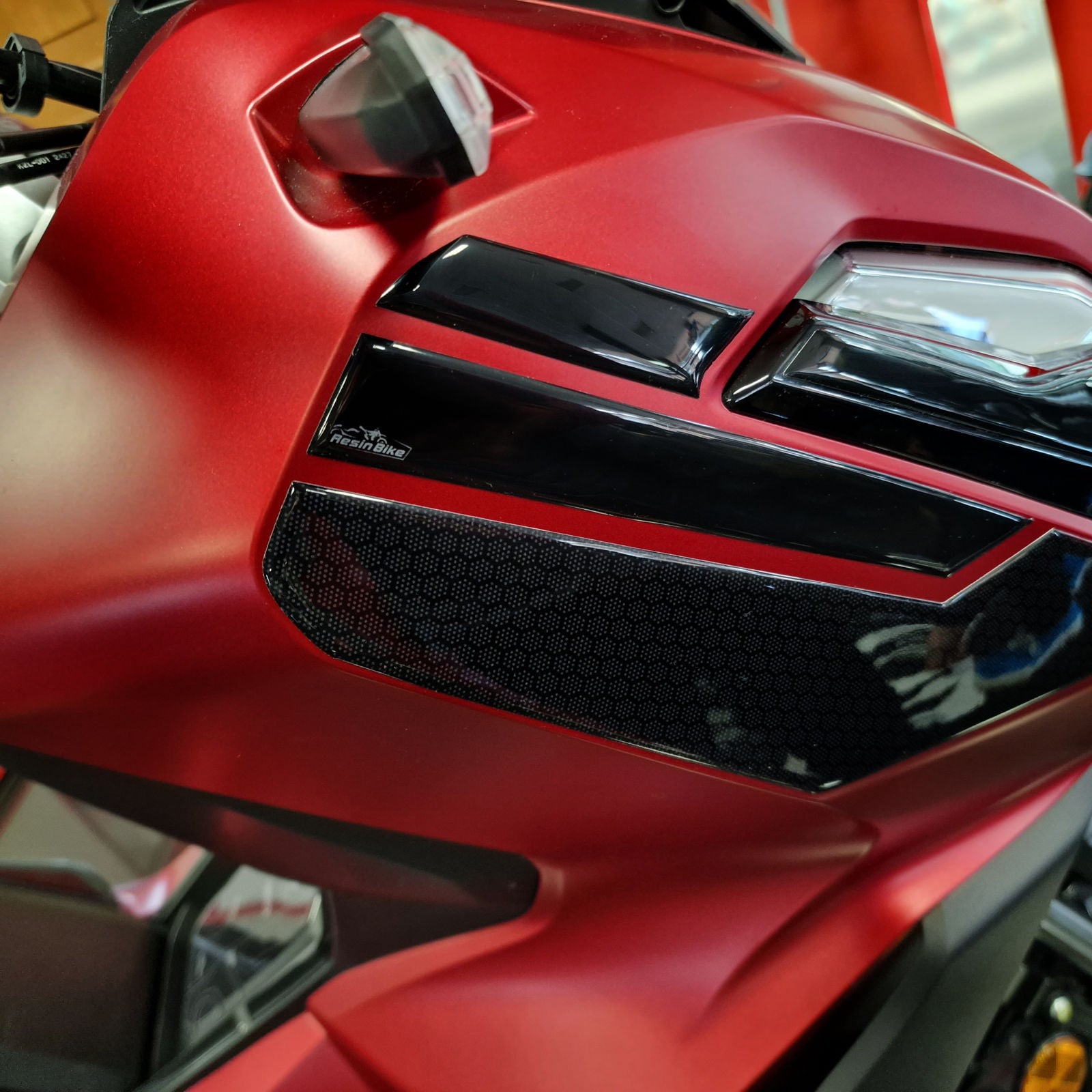 Resin Bike 3D Motorcycle Stickers - Side Panels | Honda ADV 350 2022>2026 -   Pyramid Motorcycle Accessories