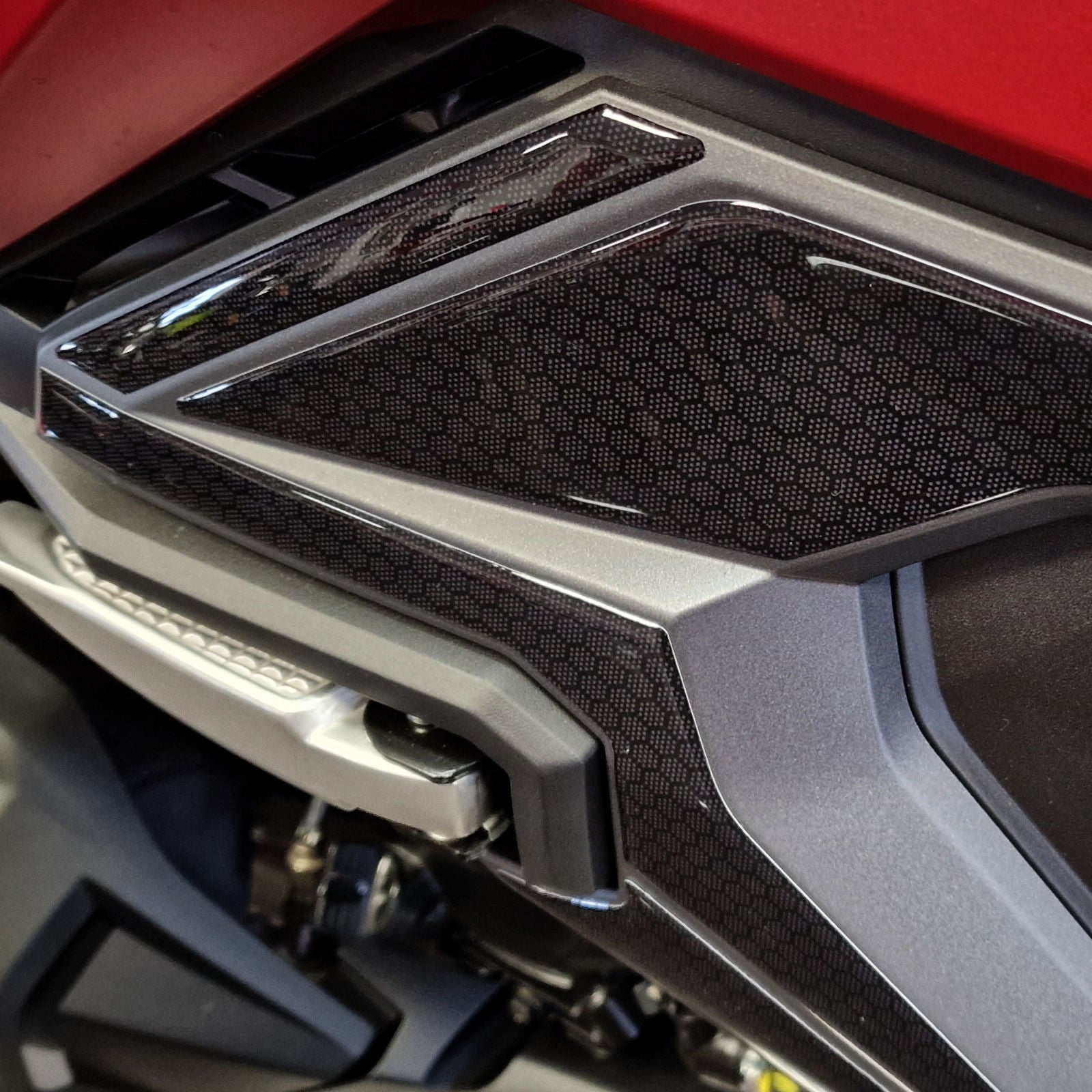 Resin Bike 3D Motorcycle Stickers - Footboard | Honda ADV 350 2022>2026 RB-1000655600005 -   Pyramid Motorcycle Accessories