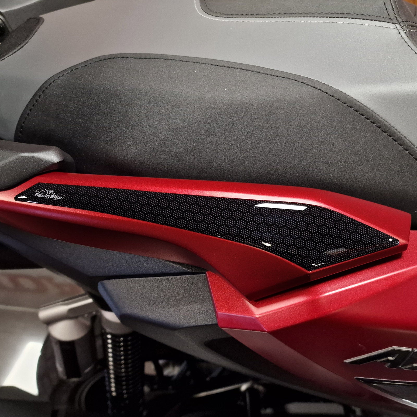 Resin Bike 3D Motorcycle Stickers - Passenger Handles | Honda ADV 350 2022>2026 -   Pyramid Motorcycle Accessories