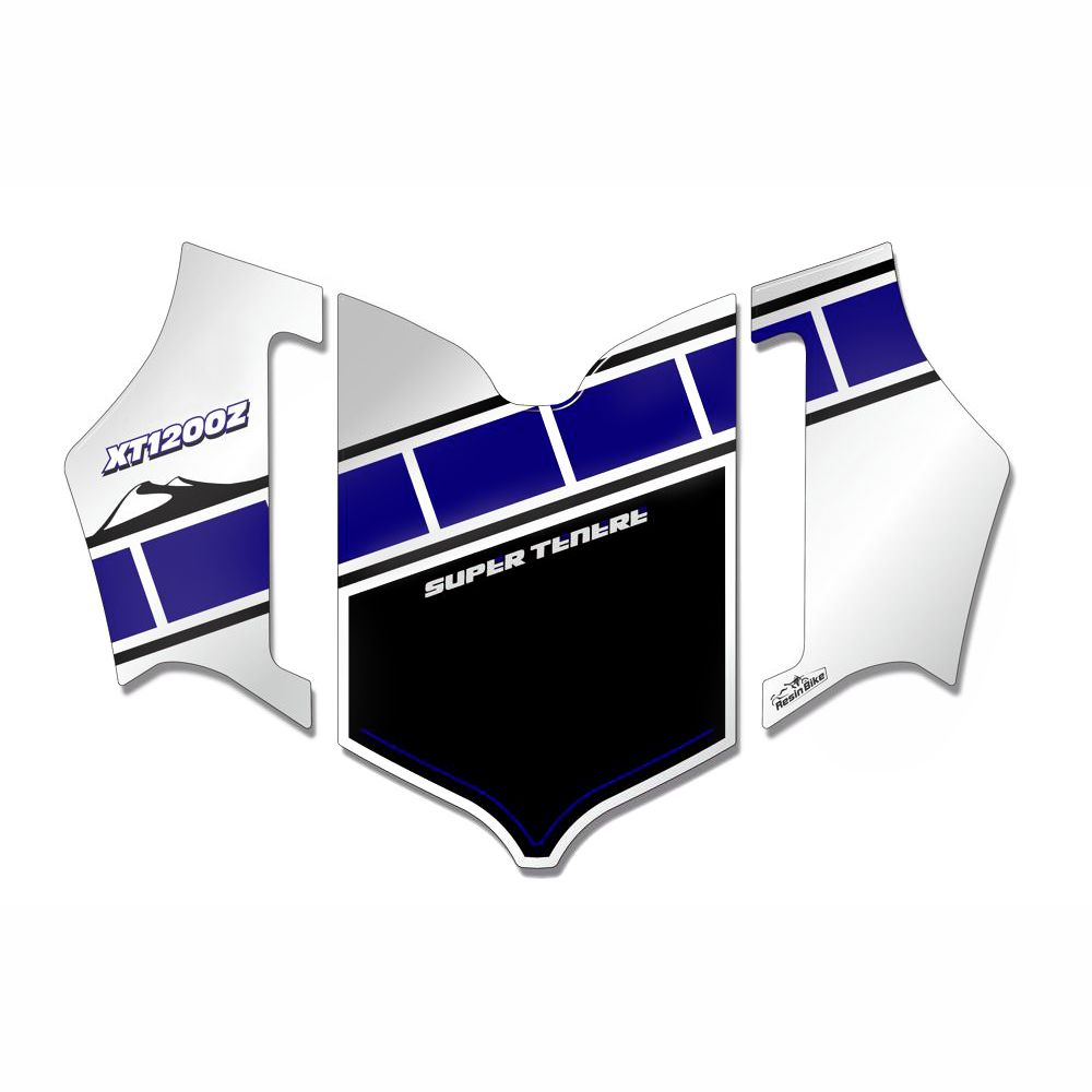Resin Bike 3D Motorcycle Stickers - Windshield | Yamaha XT 1200 Z Super Tenere 2010>2014 RB-B16989F4 -   Pyramid Motorcycle Accessories