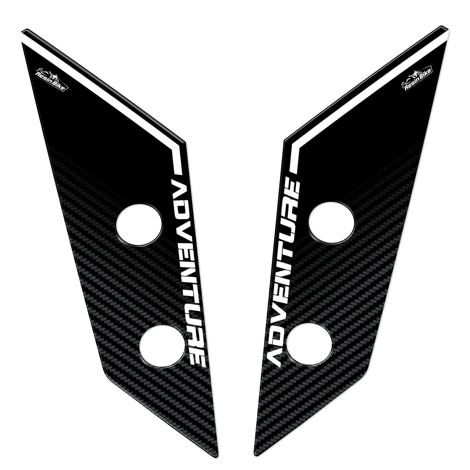 Resin Bike 3D Motorcycle Stickers - Side Panels | Moto Moto Morini X-Cape 650 2021>2026 -   Pyramid Motorcycle Accessories