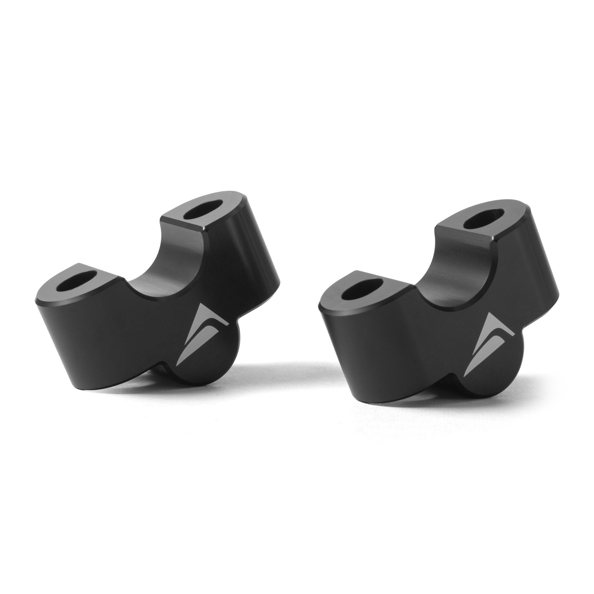Pyramid Handlebar Risers | Gloss Black | BSA Bantam 350 2025>