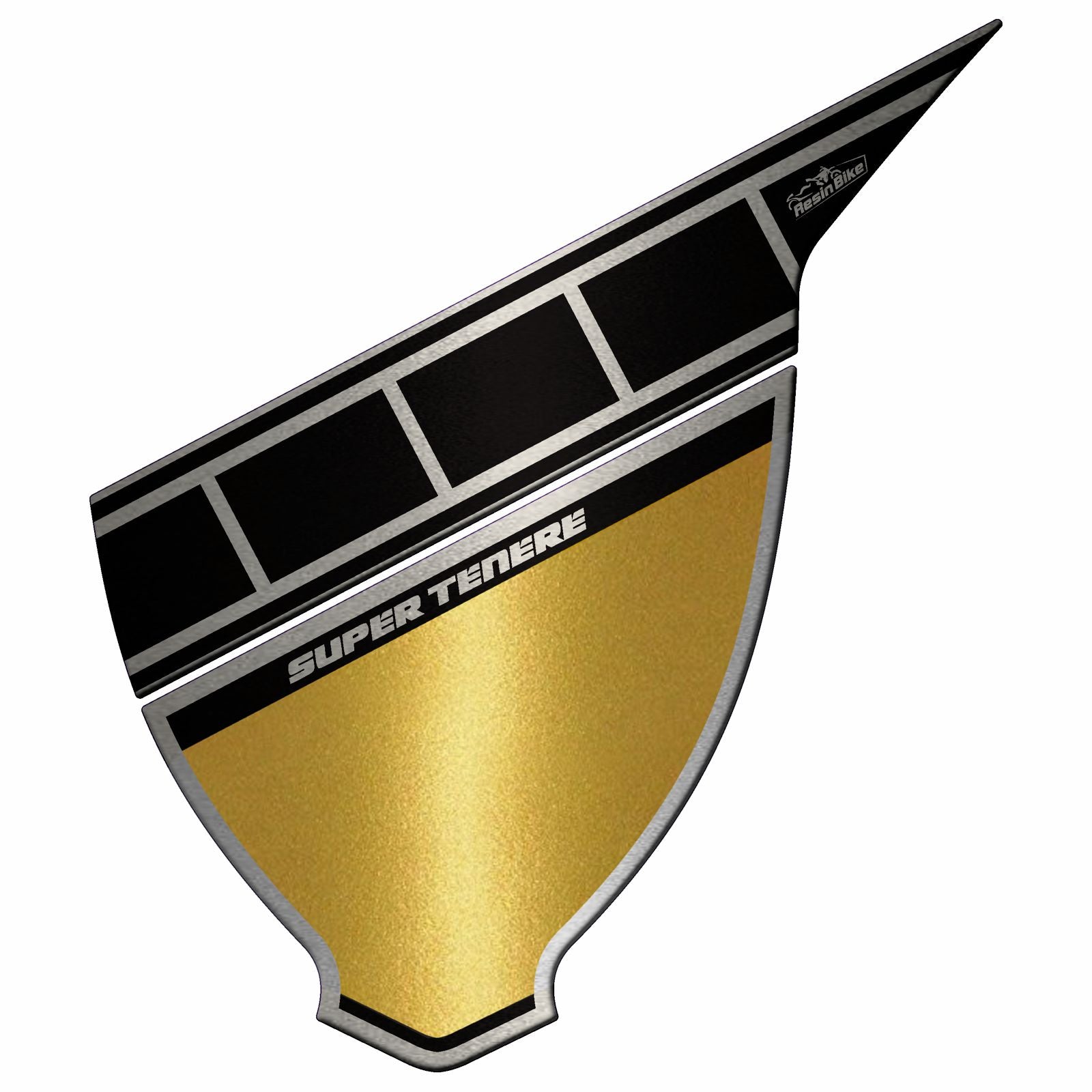 Resin Bike 3D Motorcycle Stickers - Windshield | Yamaha XT 1200 Z Super Tenere 2015>2020 RB-B9U33259 -   Pyramid Motorcycle Accessories