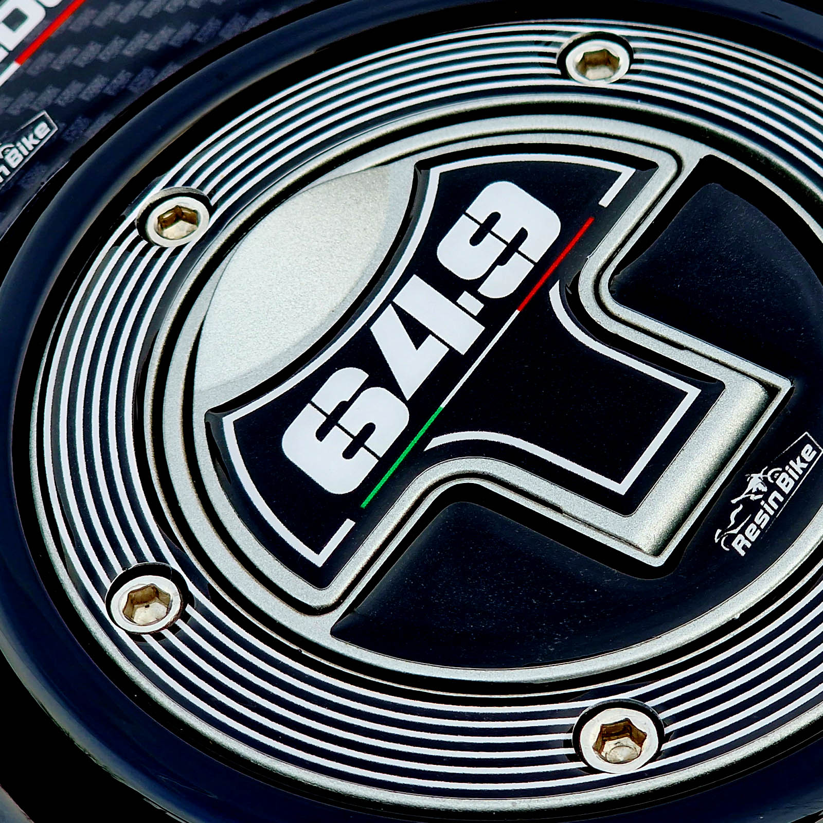 Resin Bike 3D Motorcycle Stickers - Fuel Cap | Moto Morini X-Cape 650 2021>2026 -   Pyramid Motorcycle Accessories
