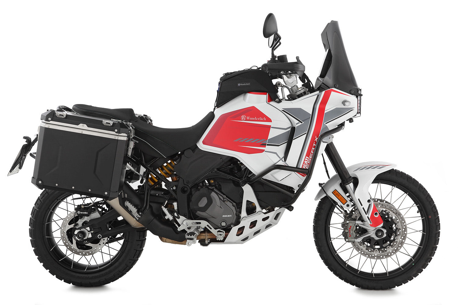 Wunderlich Rider Seat Aktivkomfort Standard | Trophy | Ducati Desert X -   Pyramid Motorcycle Accessories