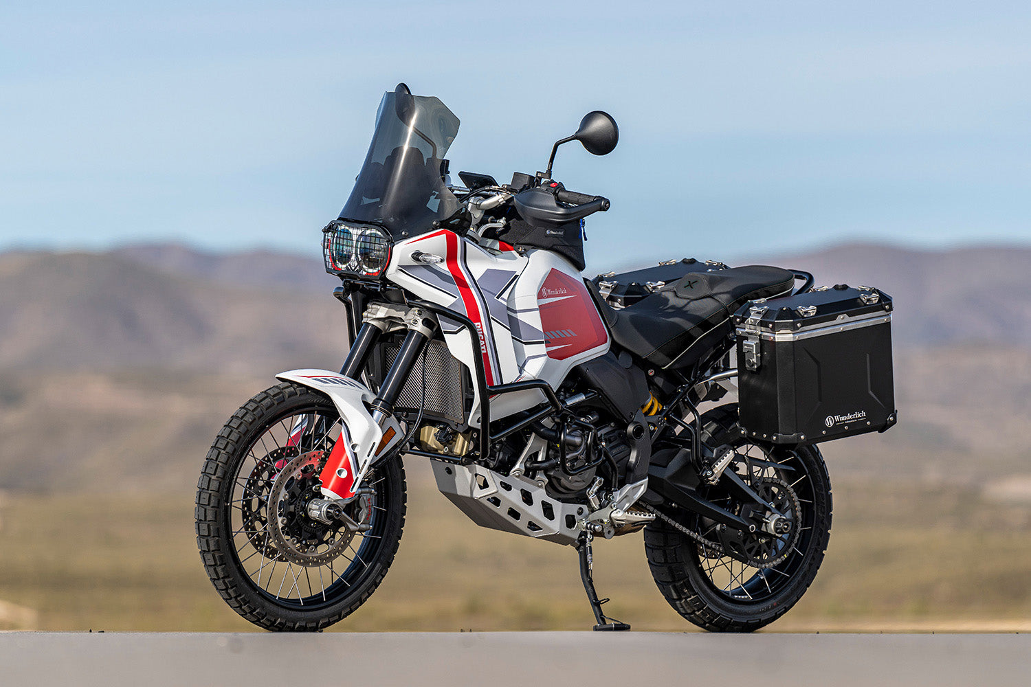 Wunderlich Rider Seat Aktivkomfort Standard | Trophy | Ducati Desert X -   Pyramid Motorcycle Accessories