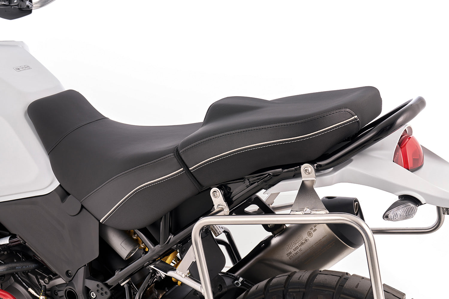 Wunderlich Rider Seat Aktivkomfort High | Trophy | Ducati Desert X -   Pyramid Motorcycle Accessories