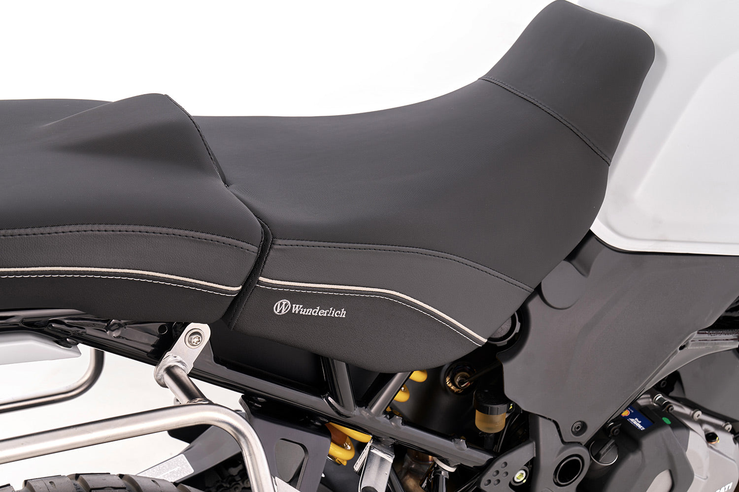 Wunderlich Rider Seat Aktivkomfort High | Trophy | Ducati Desert X -   Pyramid Motorcycle Accessories