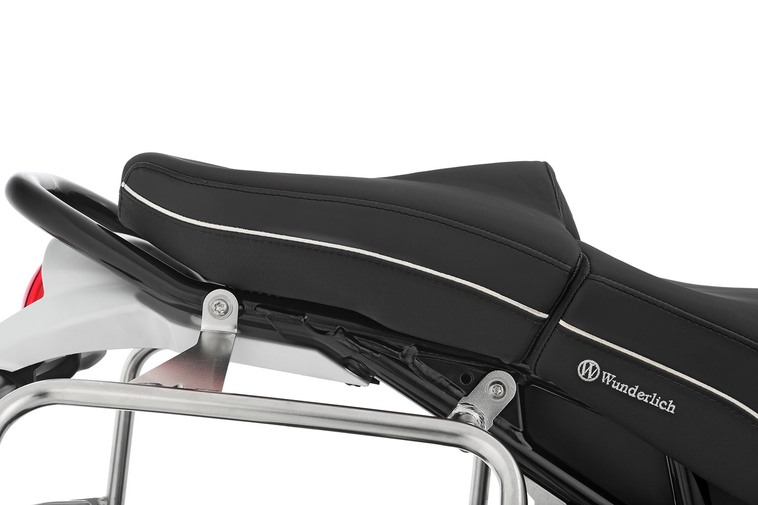 Wunderlich Passenger Seat Aktivkomfort Standard | Black | Ducati Desert X -   Pyramid Motorcycle Accessories