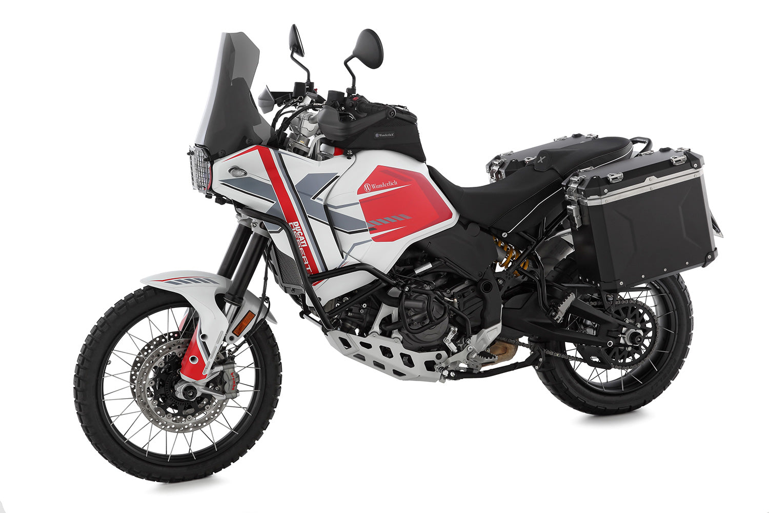 Wunderlich Passenger Seat Aktivkomfort Standard | Black | Ducati Desert X -   Pyramid Motorcycle Accessories