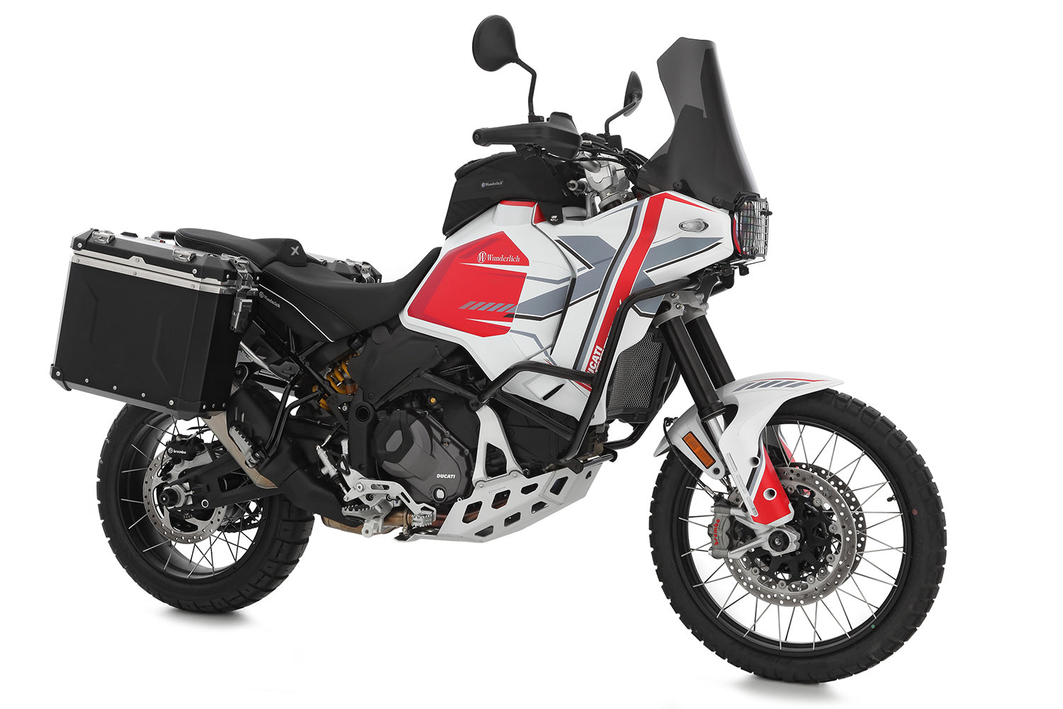 Wunderlich Passenger Seat Aktivkomfort Standard | Black | Ducati Desert X -   Pyramid Motorcycle Accessories