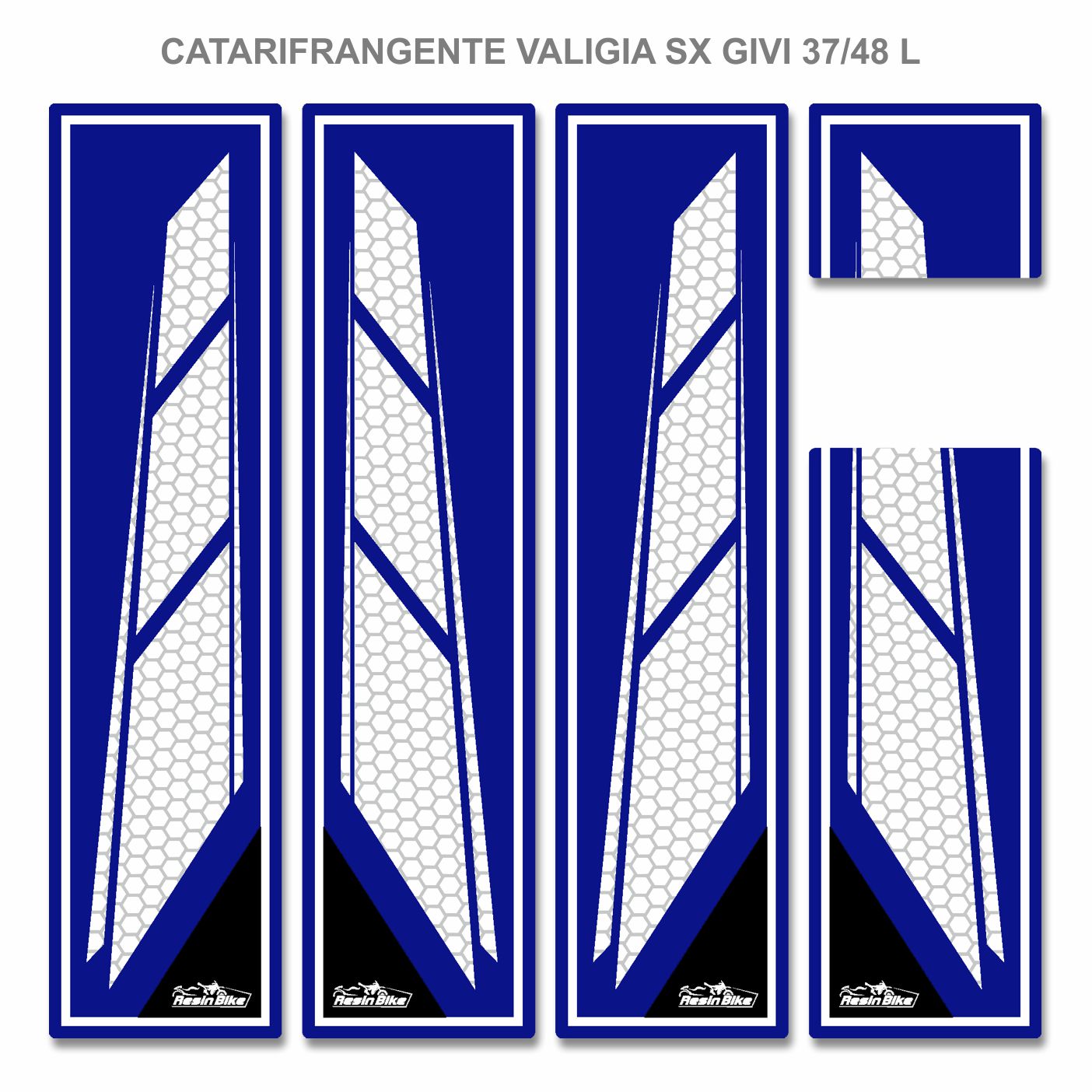 Resin Bike 3D Motorcycle Stickers - Panniers | Yamaha XT 1200 Z Super Tenere 2015>2022 RB-B7299Z32 -   Pyramid Motorcycle Accessories