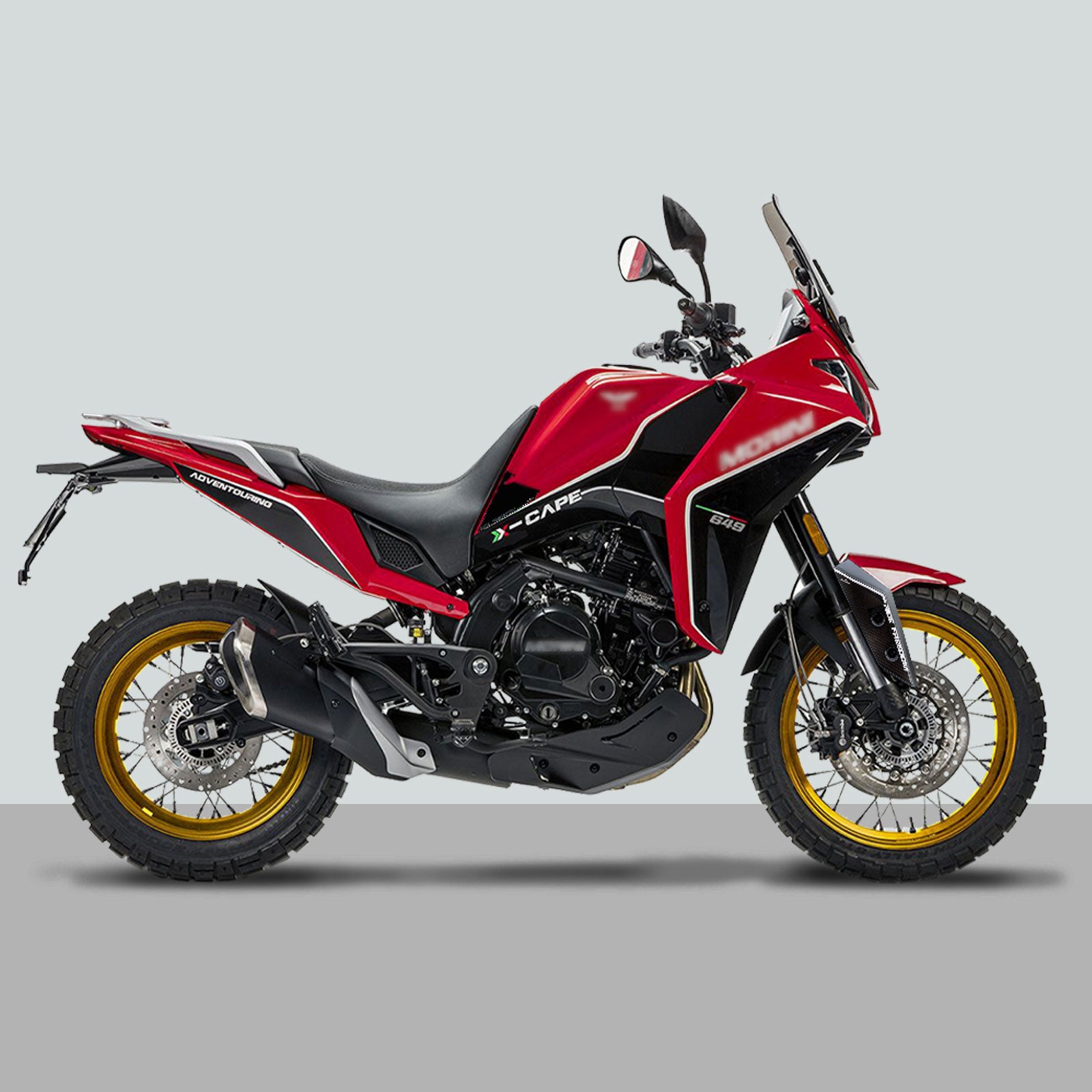 Resin Bike 3D Motorcycle Stickers - Handguards | Moto Morini X-Cape 650 2021>2026 -   Pyramid Motorcycle Accessories