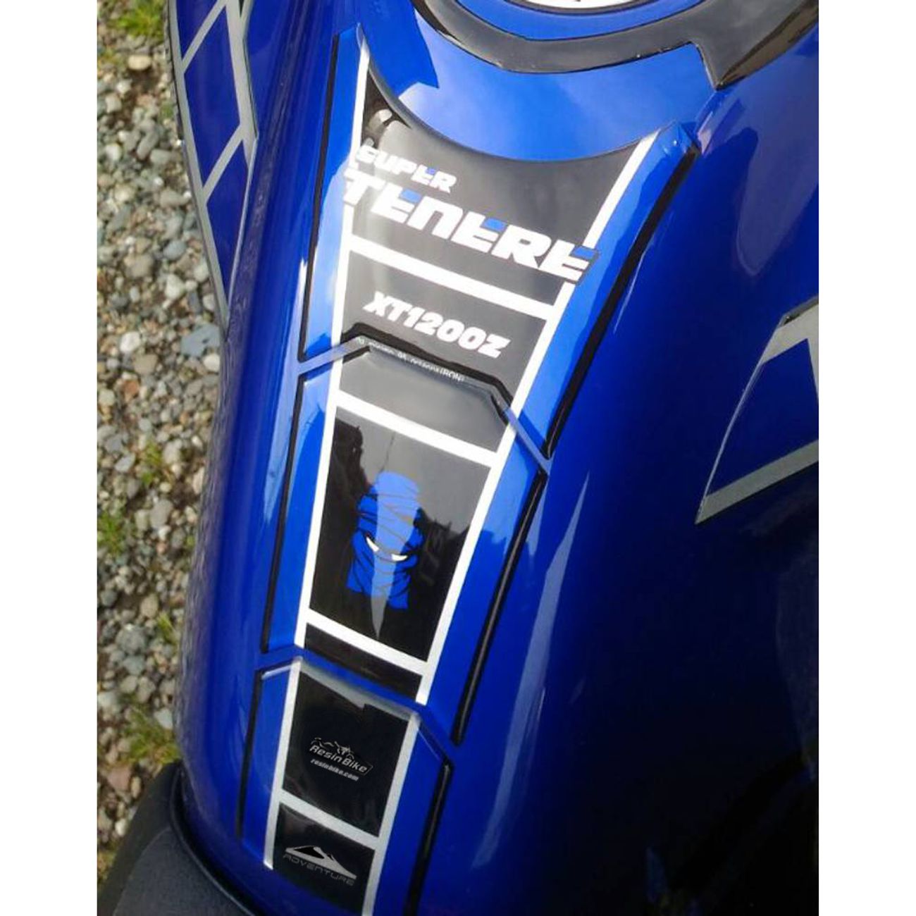 Resin Bike 3D Motorcycle Stickers - Tank Pad | Yamaha XT 1200 Z Super Tenere 2010>2020 RB-B02431D3 -   Pyramid Motorcycle Accessories