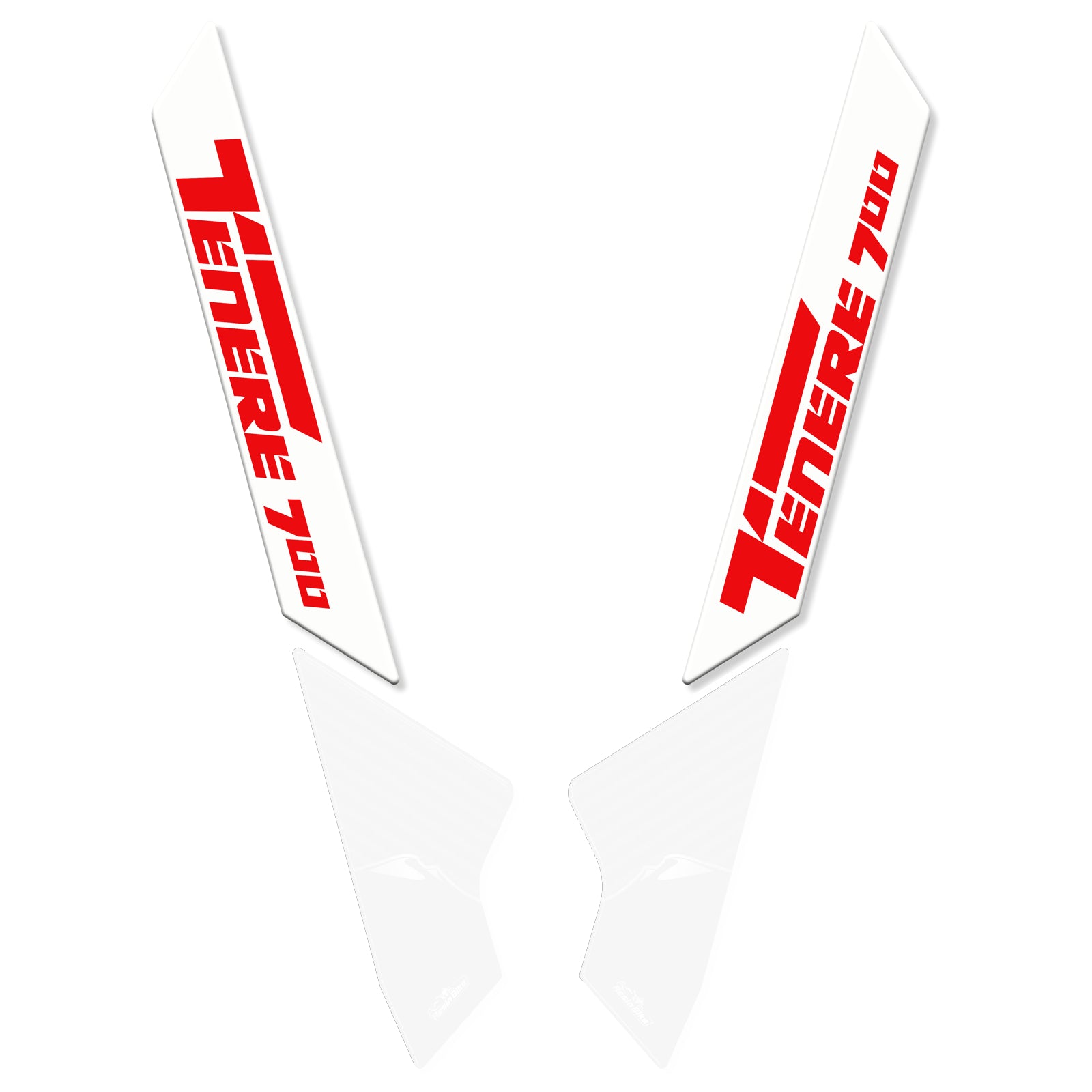 Resin Bike 3D Motorcycle Stickers - Side Panels | Yamaha Tenere 700 Rally -   Pyramid Motorcycle Accessories