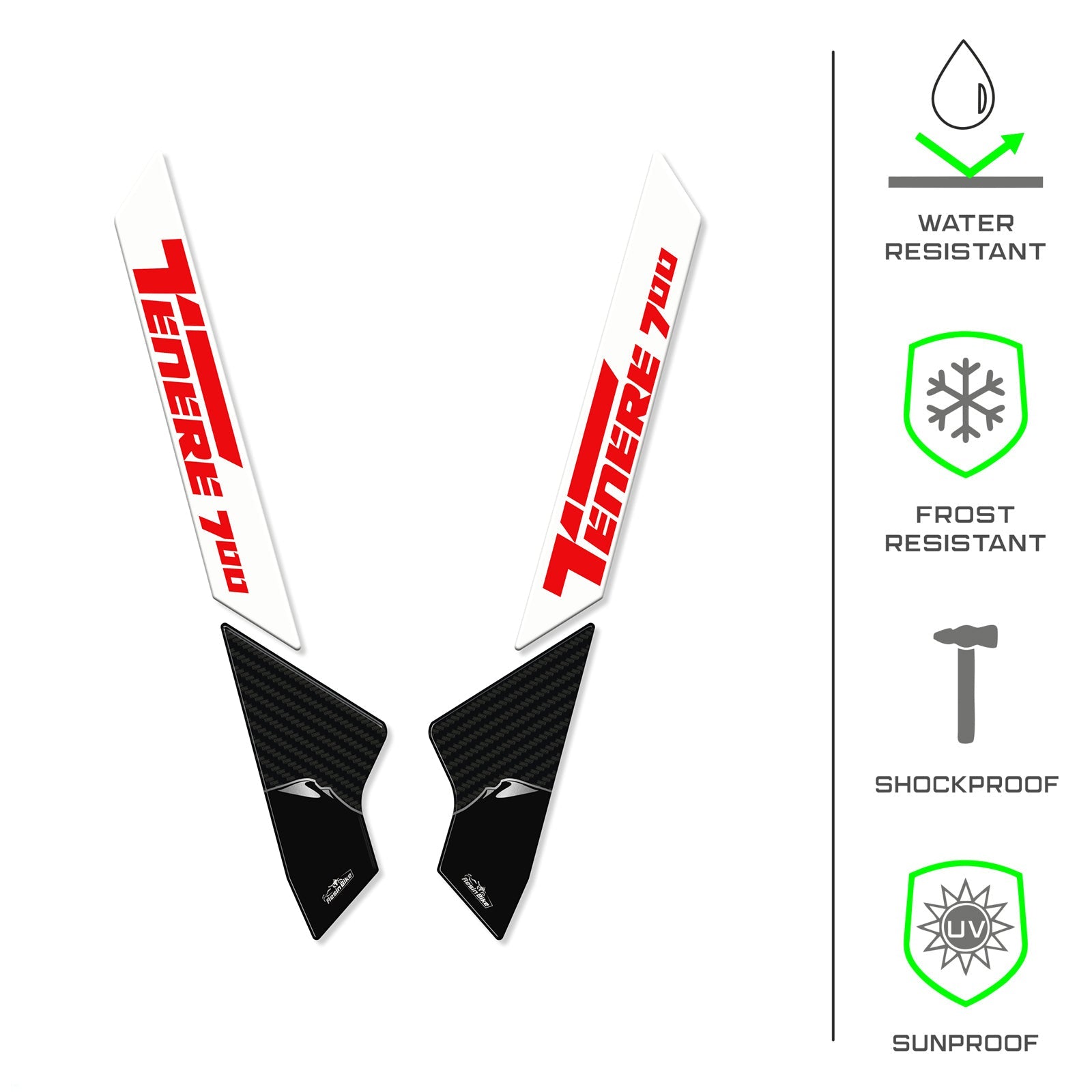 Resin Bike 3D Motorcycle Stickers - Side Panels | Yamaha Tenere 700 2022>2024 RB-1000660200009 -   Pyramid Motorcycle Accessories