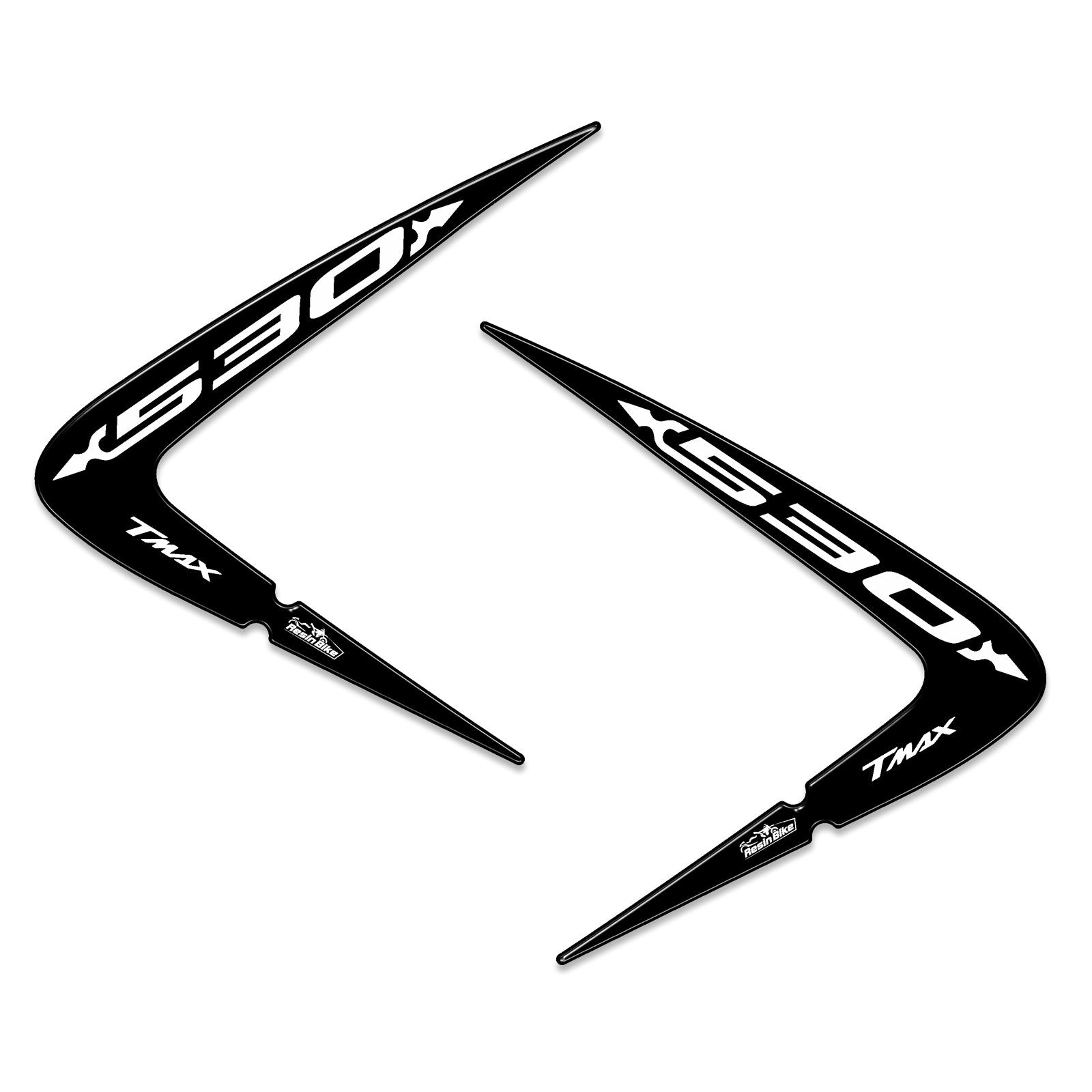 Resin Bike 3D Motorcycle Stickers - Side Panels | Yamaha TMAX 530 2012>2016 -   Pyramid Motorcycle Accessories