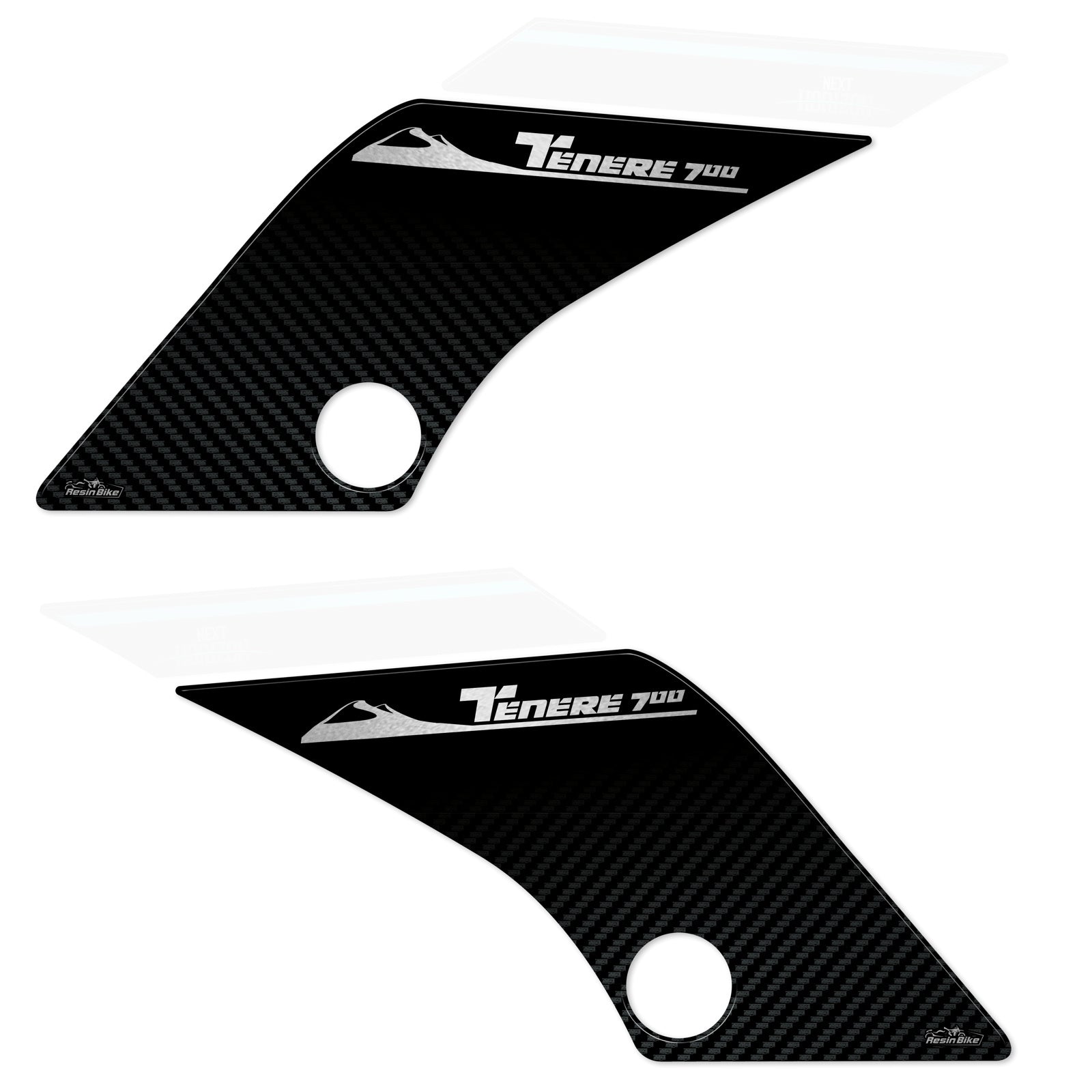 Resin Bike 3D Motorcycle Stickers - Tank Sides | Yamaha Tenere 700 2022>2024 RB-1000660800001 -   Pyramid Motorcycle Accessories