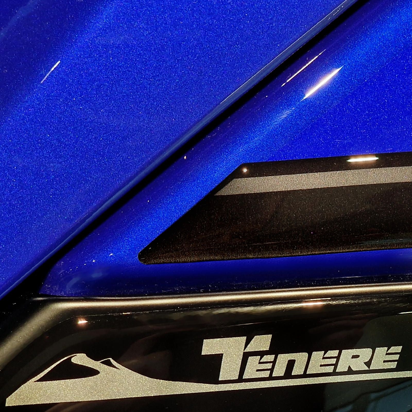 Resin Bike 3D Motorcycle Stickers - Tank Sides | Yamaha Tenere 700 2023>2024 -   Pyramid Motorcycle Accessories