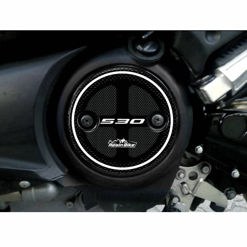 Resin Bike 3D Motorcycle Stickers - Variator Cover | Yamaha TMAX 530 2012>2016 RB-B81771I8 -   Pyramid Motorcycle Accessories
