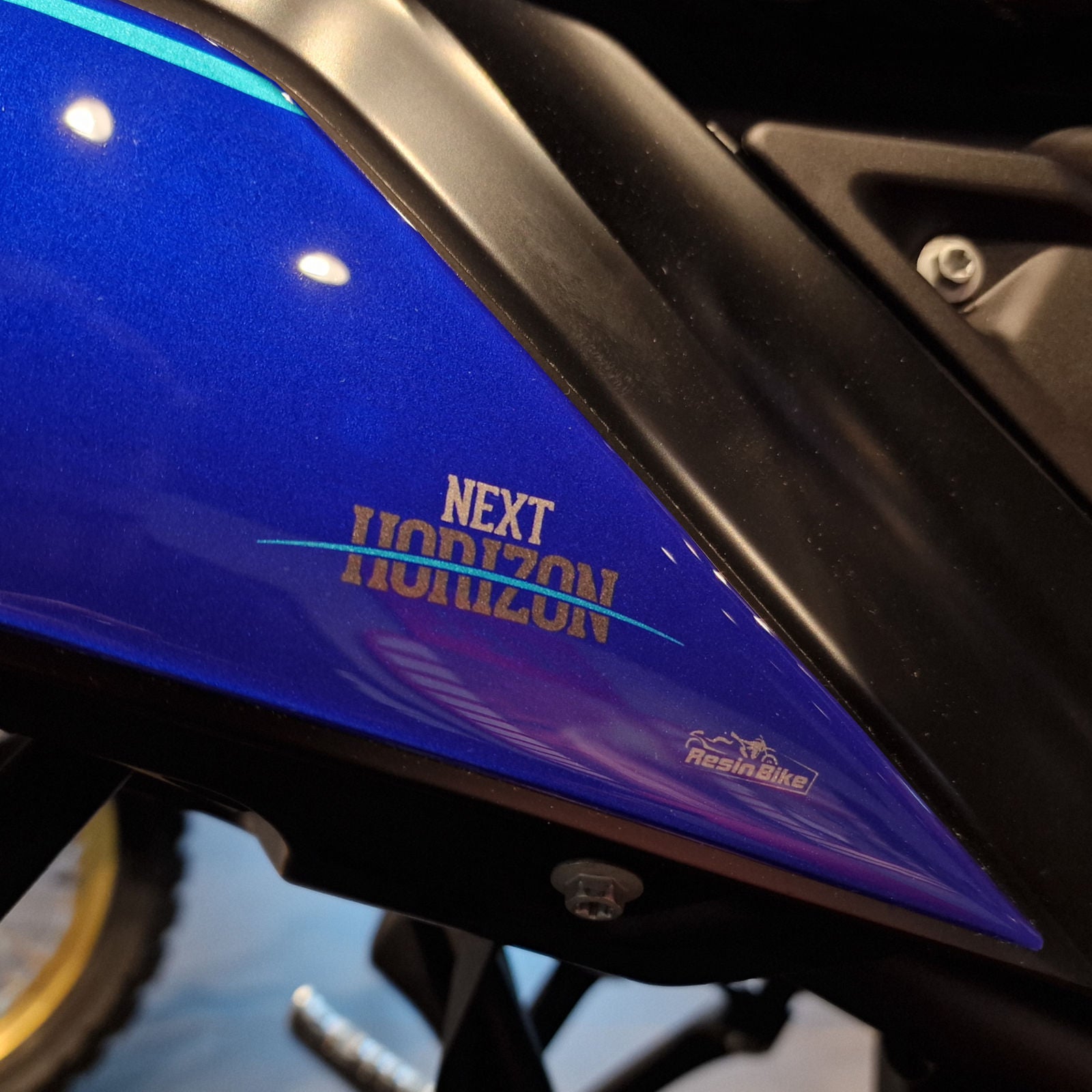 Resin Bike 3D Motorcycle Stickers - Tank Sides | Yamaha Tenere 700 2022>2024 -   Pyramid Motorcycle Accessories