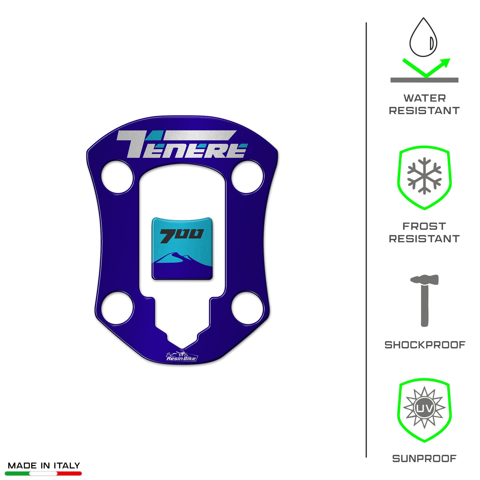 Resin Bike 3D Motorcycle Stickers - Fuel Cap | Yamaha Tenere 700 2022>2024 RB-1000662000003 -   Pyramid Motorcycle Accessories
