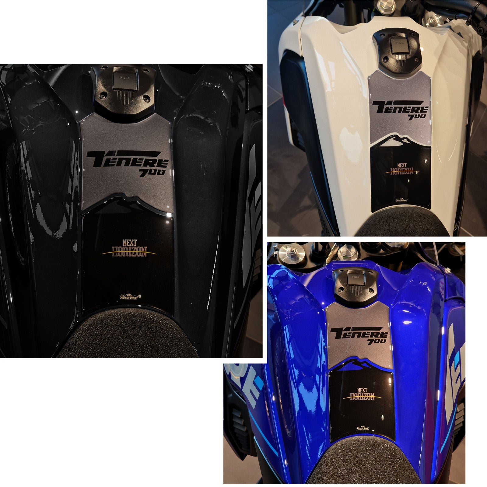 Resin Bike 3D Motorcycle Stickers - Tank Pad | Yamaha Tenere 700 2022>2024 RB-1000662200007 -   Pyramid Motorcycle Accessories
