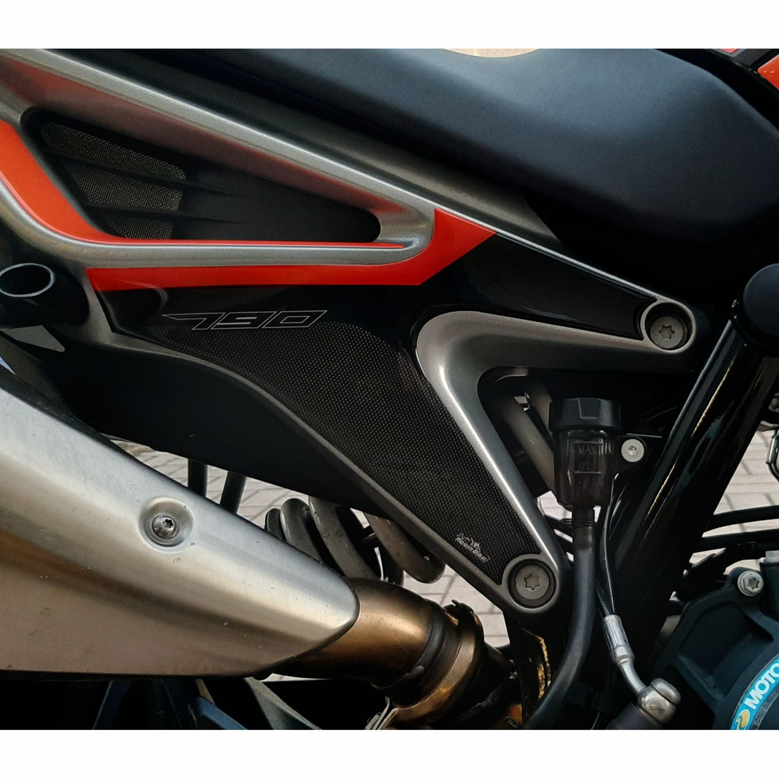 Resin Bike 3D Motorcycle Stickers - Tank Kit | KTM 790 Duke 2018>2024 -   Pyramid Motorcycle Accessories