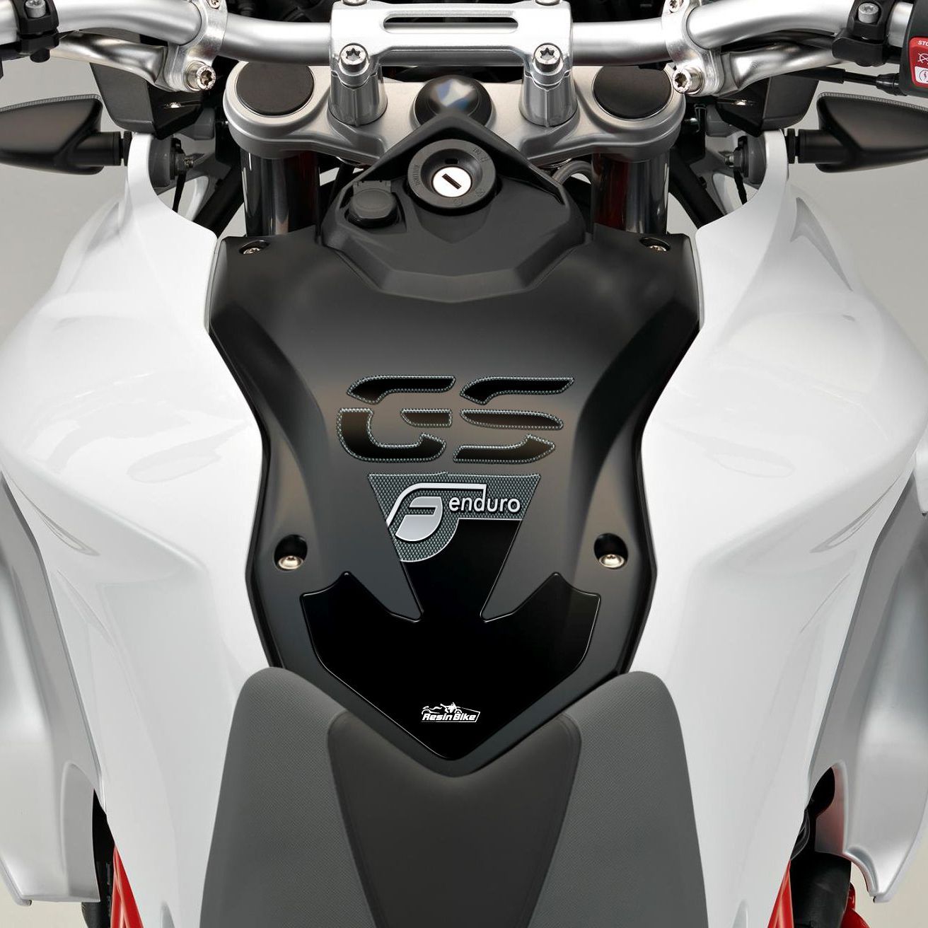 Resin Bike 3D Motorcycle Stickers - Tank Pad | BMW F 800 GS 2013>2018 -   Pyramid Motorcycle Accessories