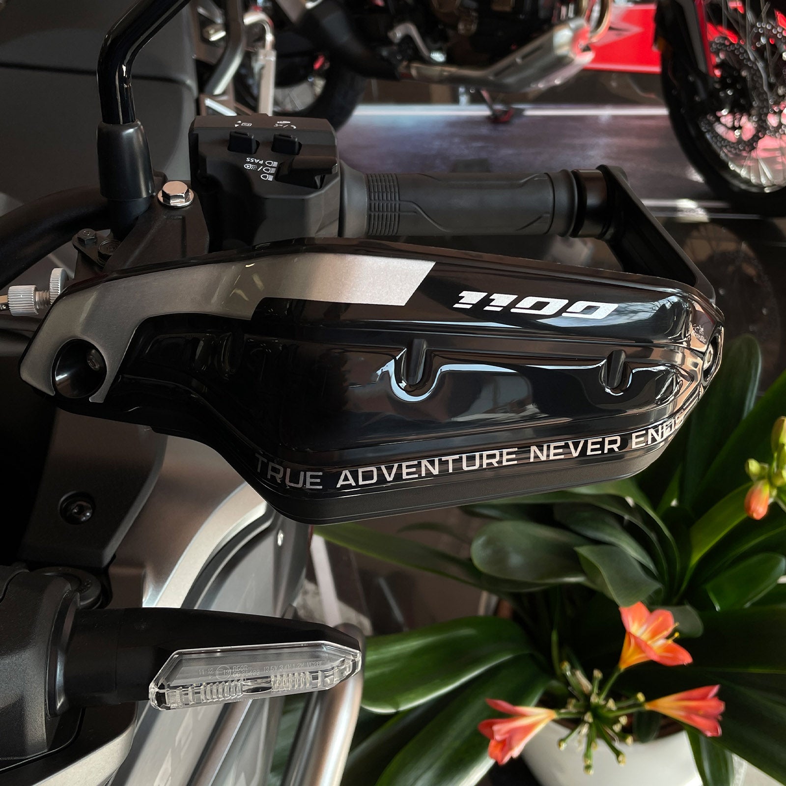 Resin Bike 3D Motorcycle Stickers - Handguards | Honda CRF 1100 L Africa Twin Adventure Sports 2022>2025 -   Pyramid Motorcycle Accessories