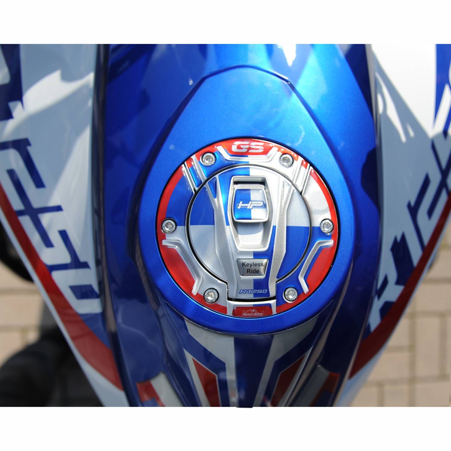 Resin Bike 3D Motorcycle Stickers - Full Kit | BMW R 1250 GS 2021>2024 RB-1000664700000 -   Pyramid Motorcycle Accessories
