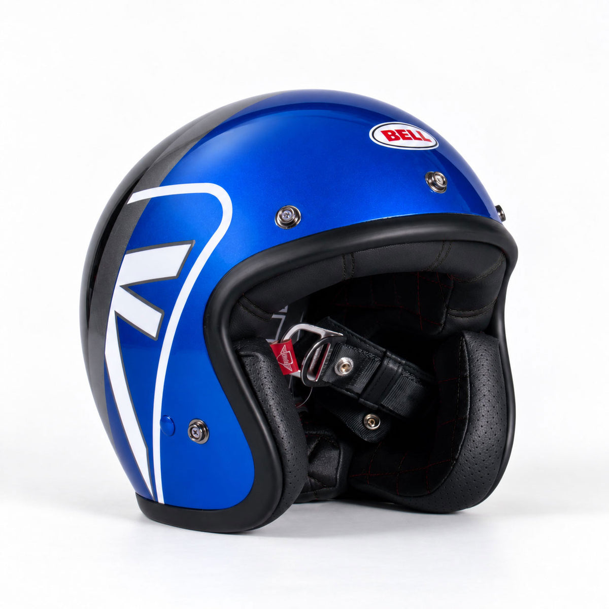 Pyramid x Bell Custom 500 Helmet | Caspian Blue | Triumph Speed 400 2024>Current