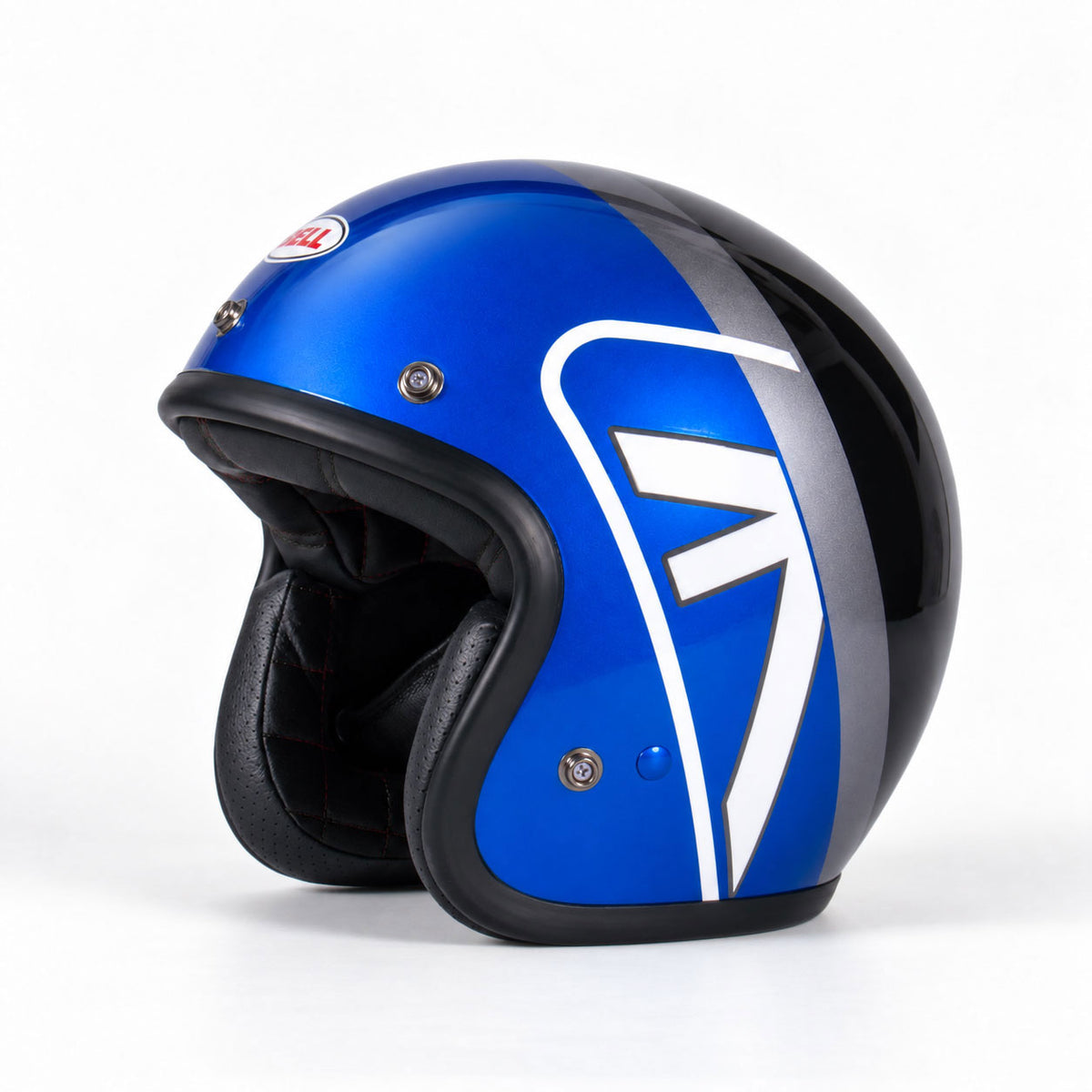 Pyramid x Bell Custom 500 Helmet | Caspian Blue | Triumph Speed 400 2024>Current