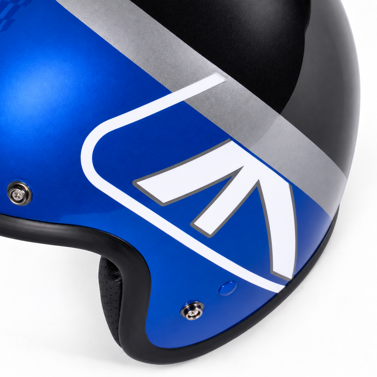 Pyramid x Bell Custom 500 Helmet | Caspian Blue | Triumph Speed 400 2024>Current