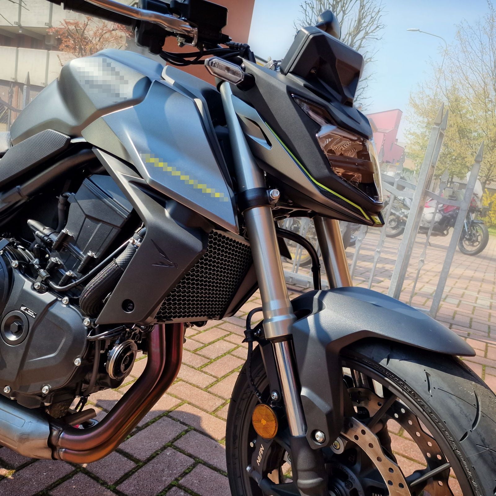 Resin Bike 3D Motorcycle Stickers - Headlight | Honda CB750 Hornet 2023>2024 -   Pyramid Motorcycle Accessories