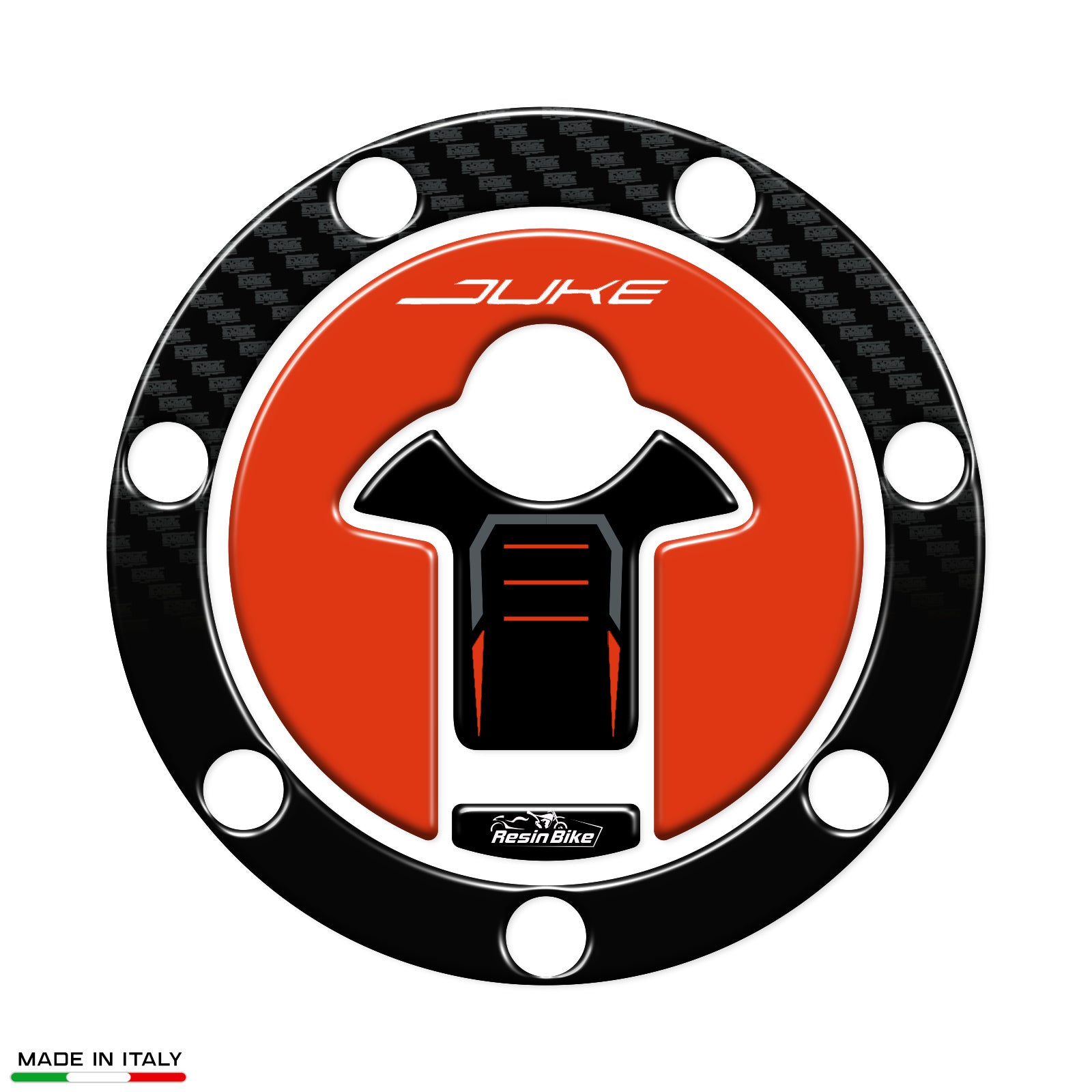 Resin Bike 3D Motorcycle Stickers - Fuel Cap | KTM 890 Duke 2022>2023 -   Pyramid Motorcycle Accessories