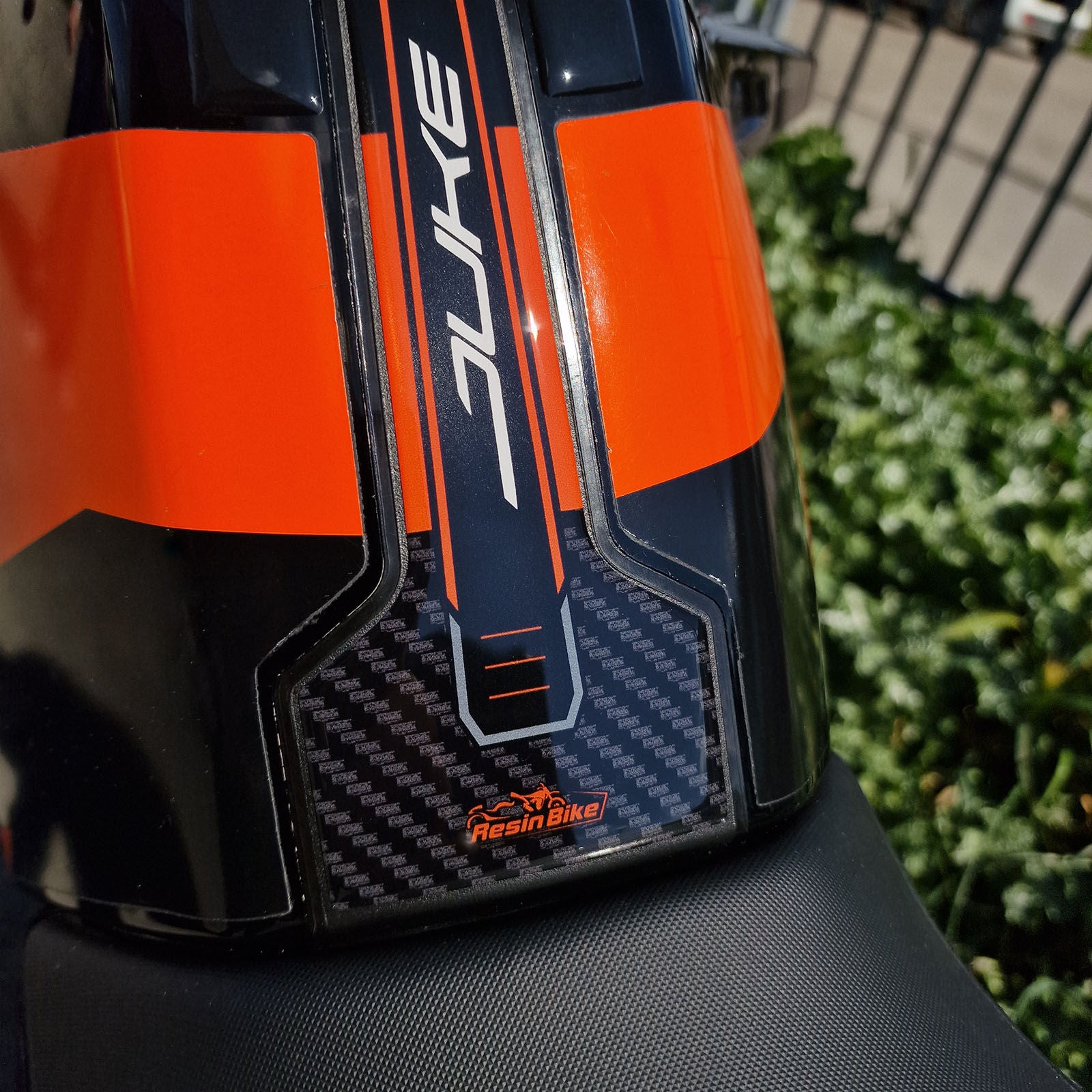 Resin Bike 3D Motorcycle Stickers - Tank Pad | KTM 790 Duke / 890 Duke R 2021>2026 -   Pyramid Motorcycle Accessories