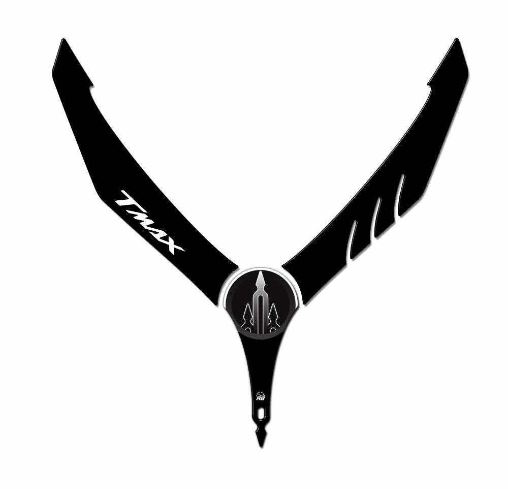 Resin Bike 3D Motorcycle Stickers - Frontal Area | Yamaha TMAX 500 2008>2011 -   Pyramid Motorcycle Accessories