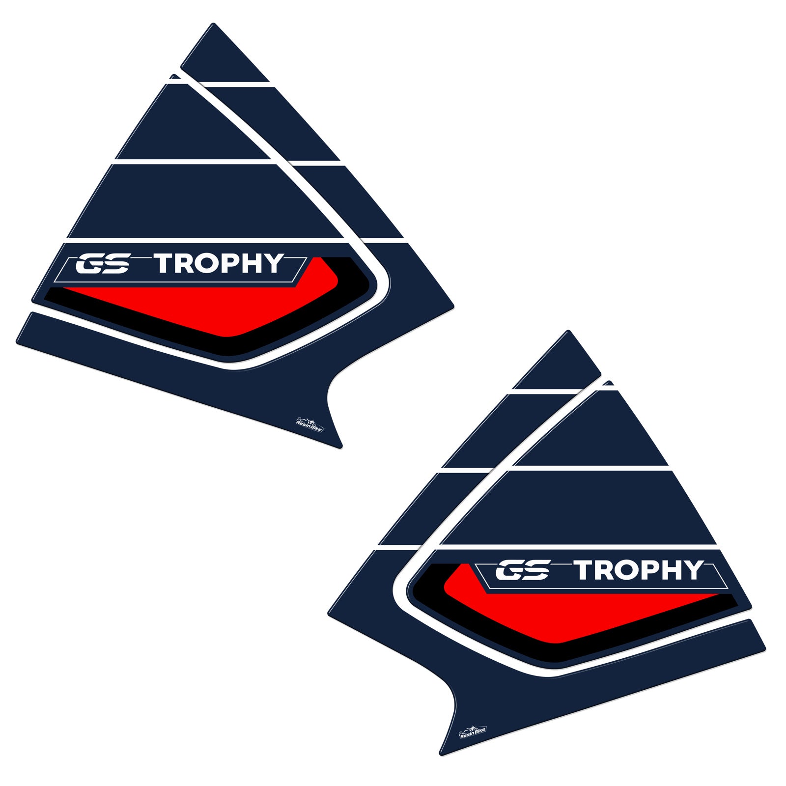 Resin Bike 3D Motorcycle Stickers - Tank Sides | BMW R 1250 GS 2021>2024 -   Pyramid Motorcycle Accessories