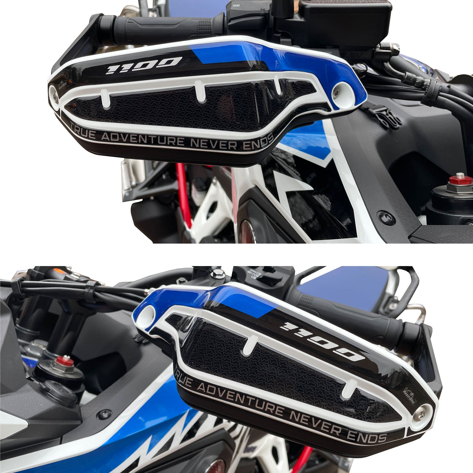 Resin Bike 3D Motorcycle Stickers - Tank Kit | Honda CRF 1000 L Africa Twin 2022>2023 -   Pyramid Motorcycle Accessories