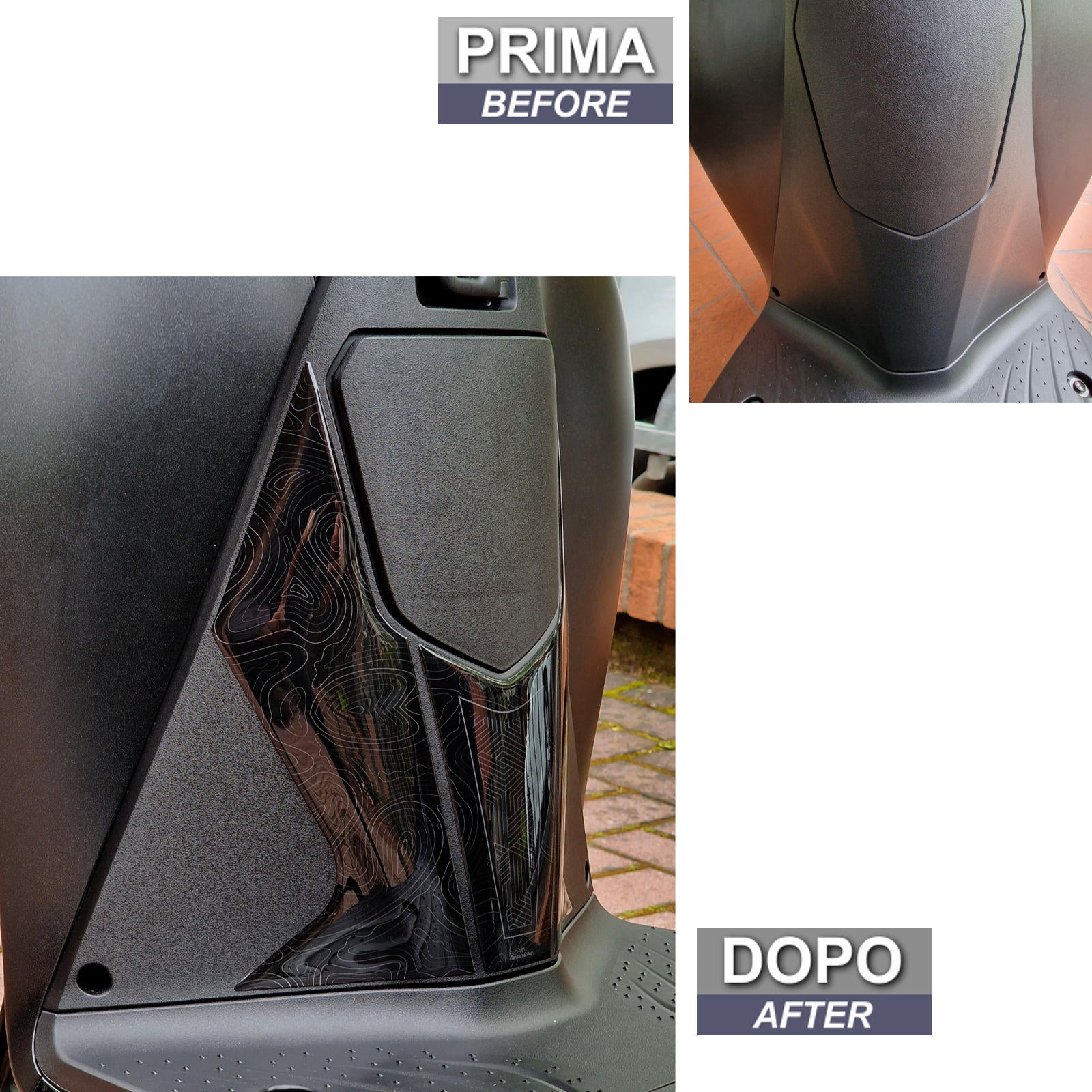 Resin Bike 3D Motorcycle Stickers - Fuel Cap | Honda SH 125i / SH 150i 2020>2026 -   Pyramid Motorcycle Accessories