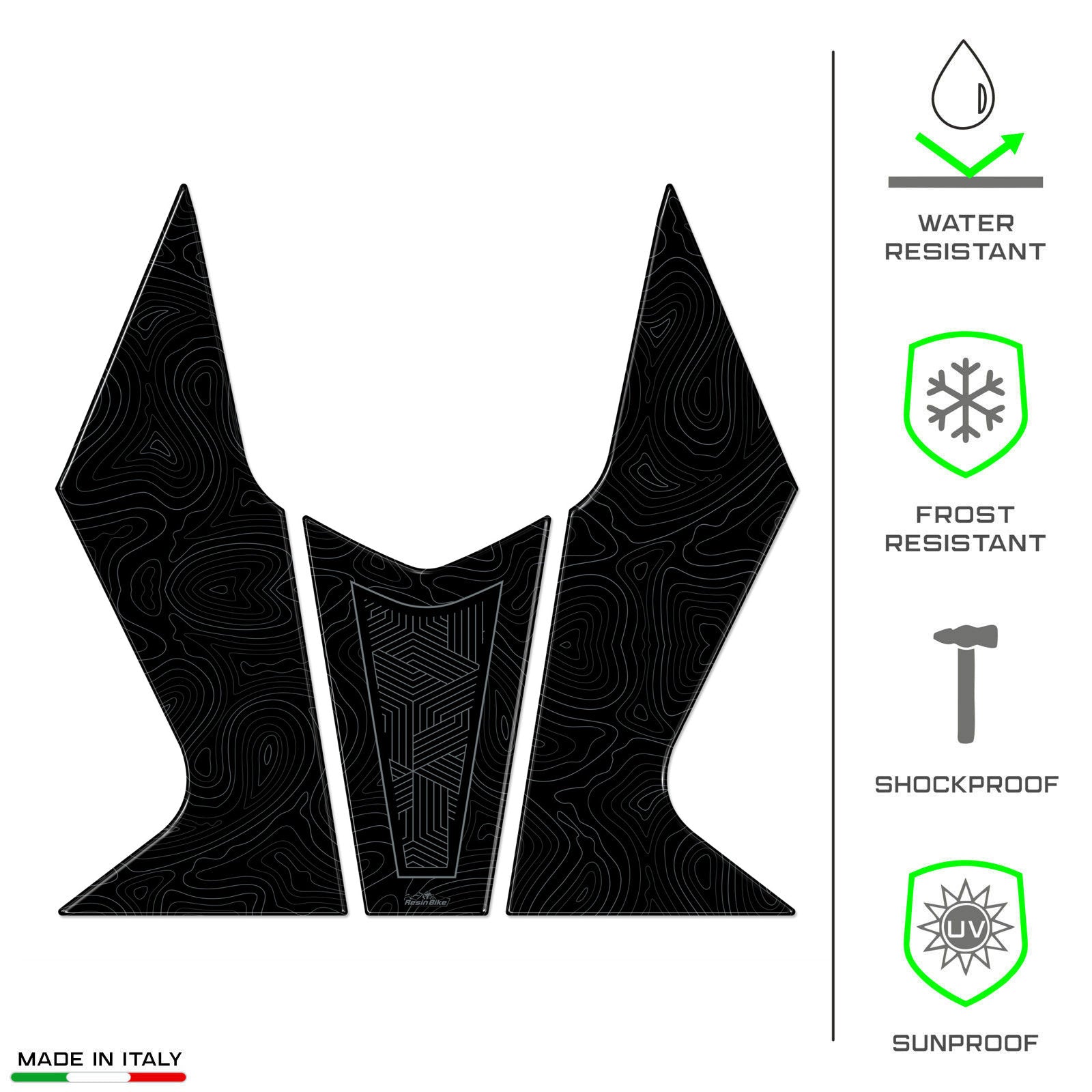 Resin Bike 3D Motorcycle Stickers - Fuel Cap | Honda SH 125i / SH 150i 2020>2026 -   Pyramid Motorcycle Accessories
